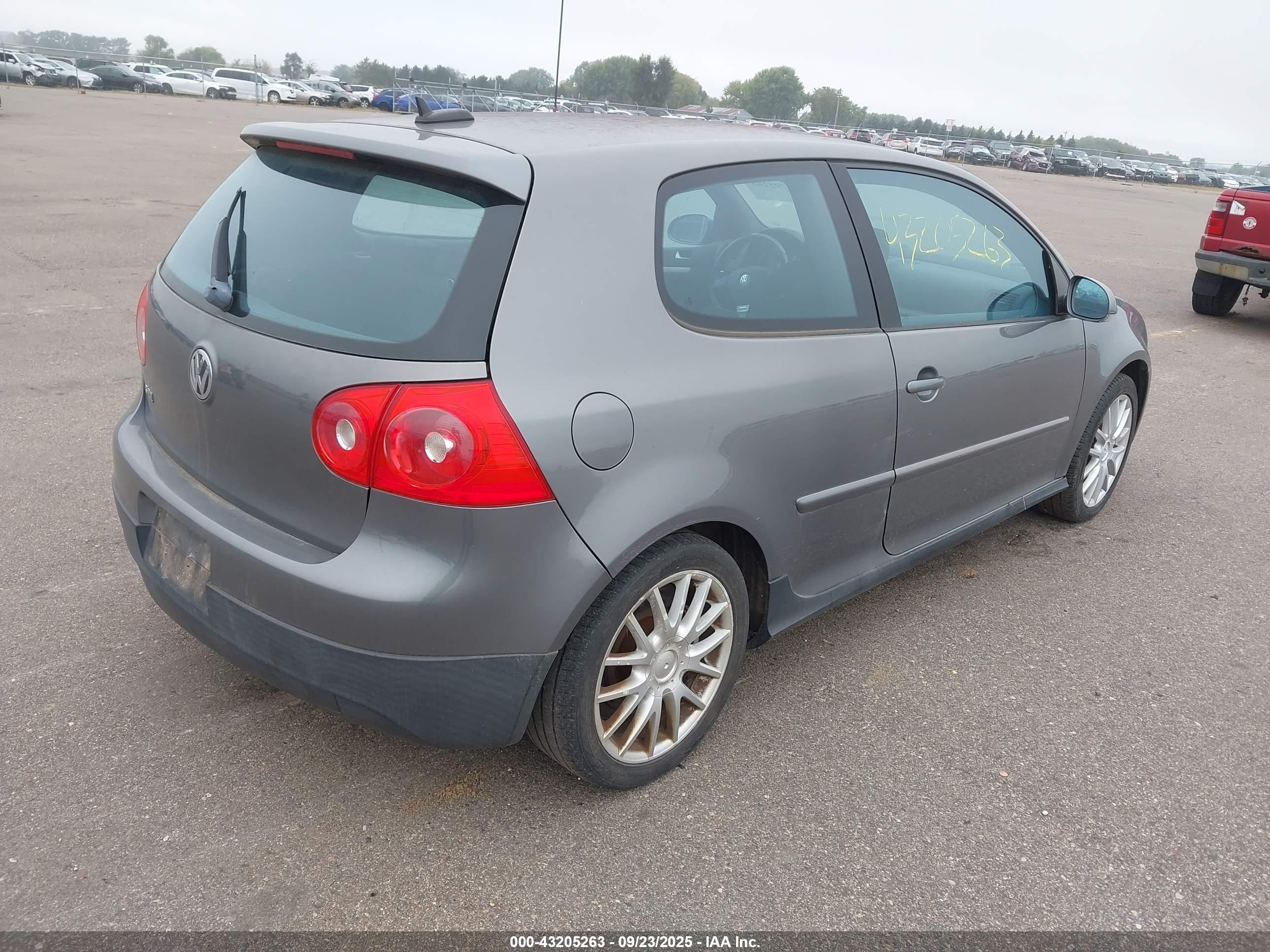 2006 Volkswagen Gti 2-door Gray vin: WVWEV71K36W136743