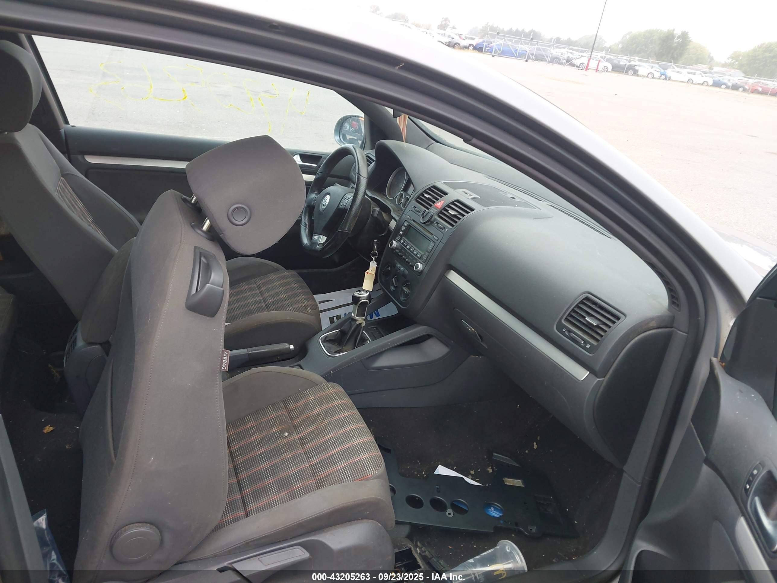 2006 Volkswagen Gti 2-door Gray vin: WVWEV71K36W136743