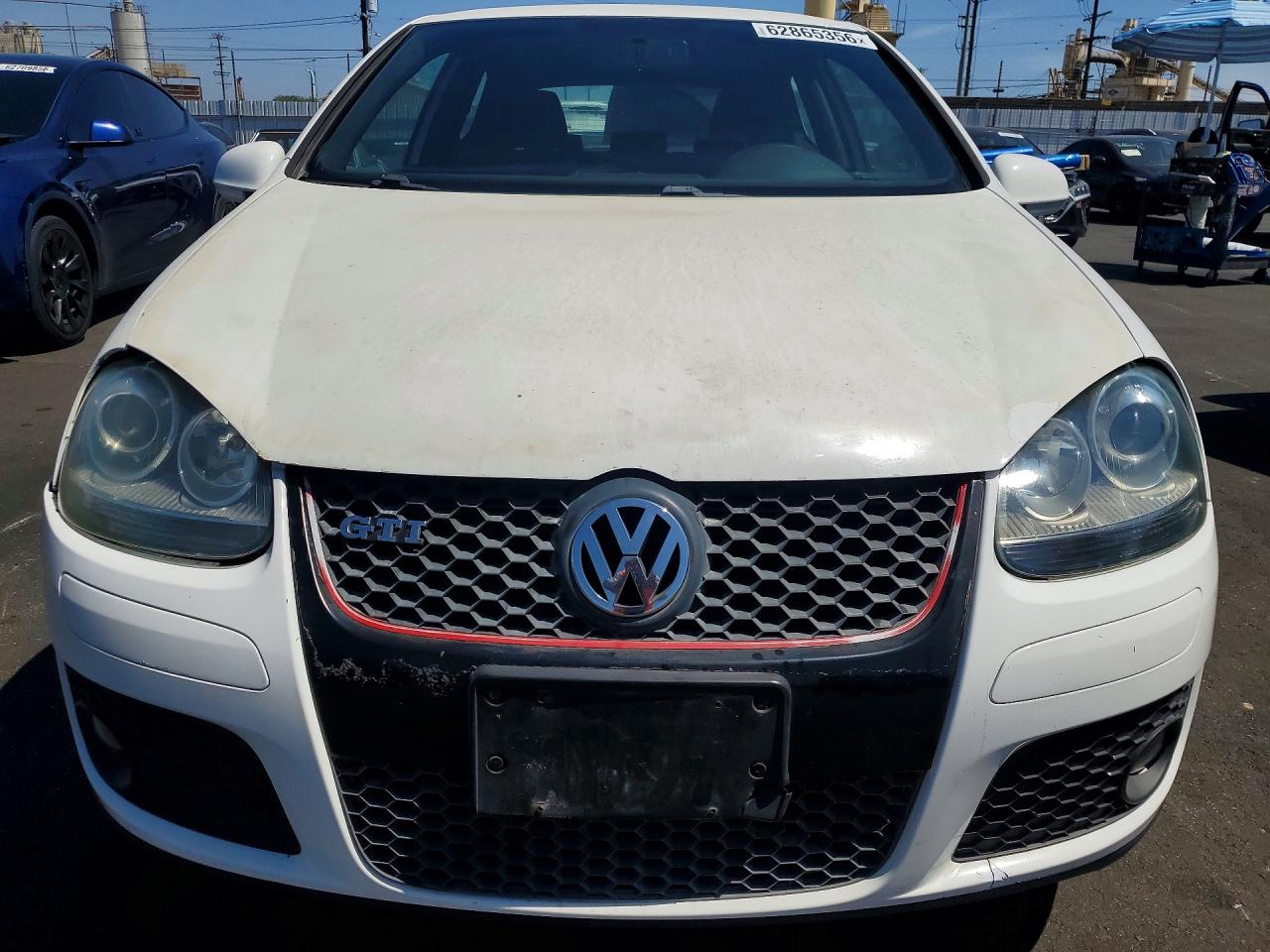 2008 Volkswagen Gti White vin: WVWEV71K38W025287