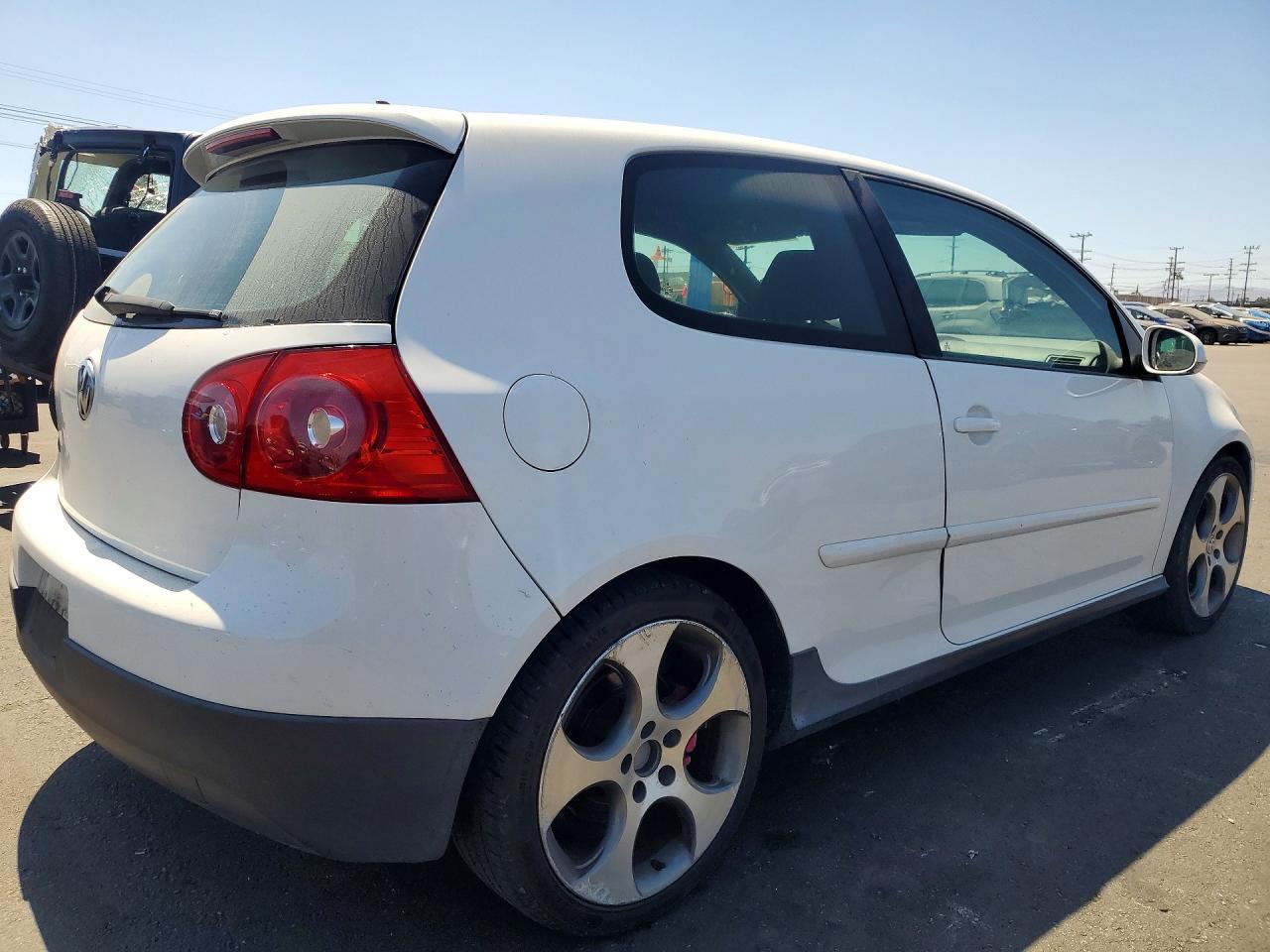 2008 Volkswagen Gti White vin: WVWEV71K38W025287