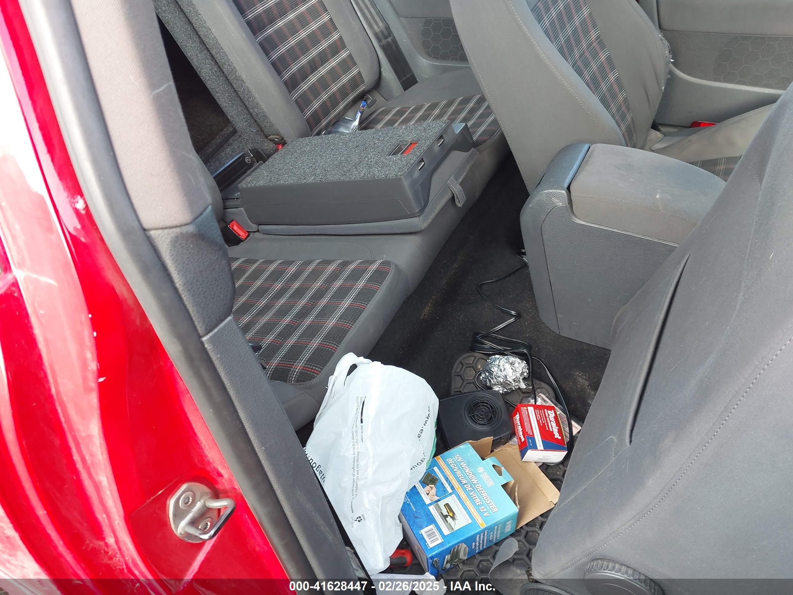 2006 Volkswagen Gti 2-door Красный vin: WVWEV71K46W142468