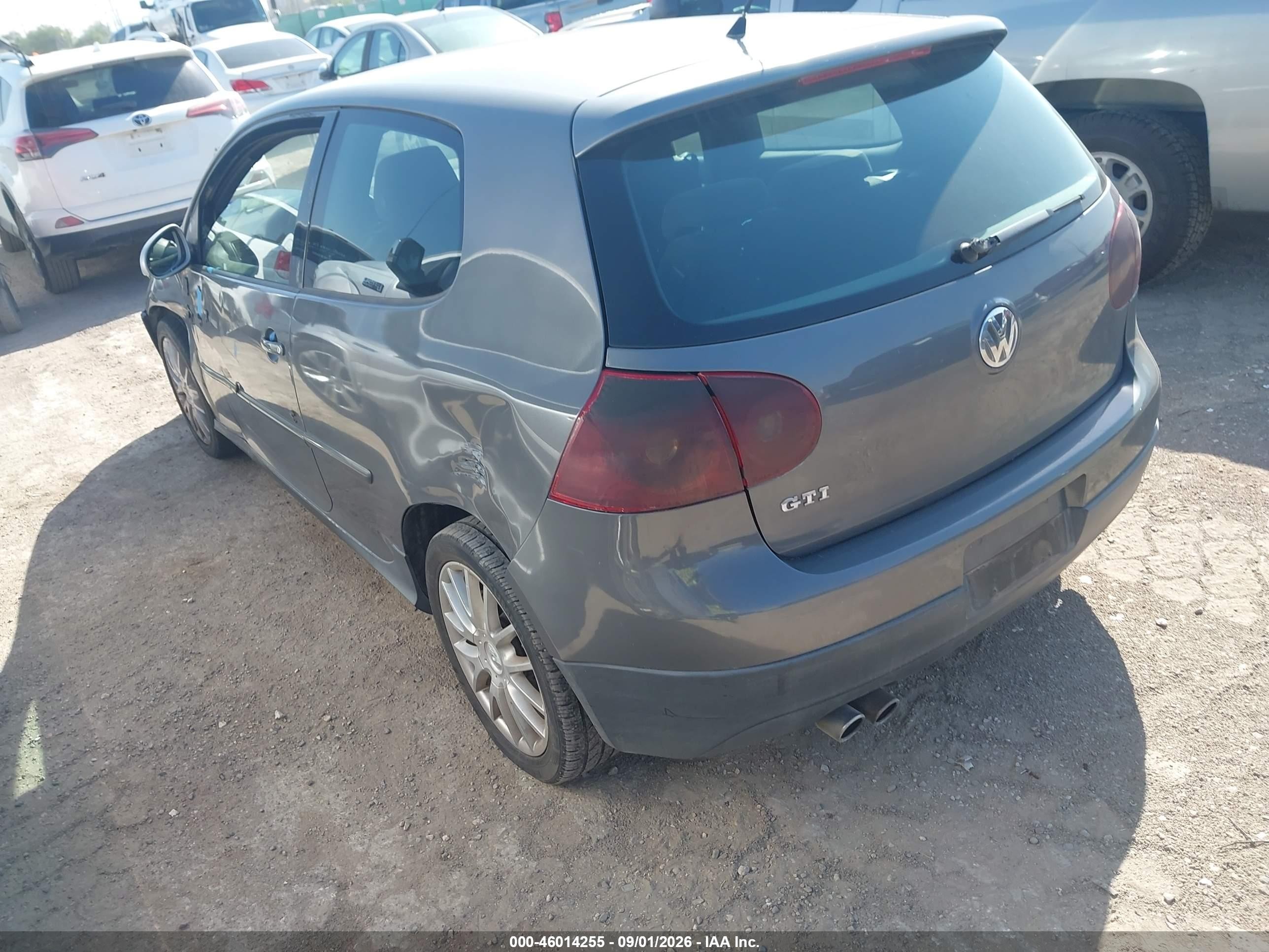 2007 Volkswagen Gti 2-door Gray vin: WVWEV71K47W029329