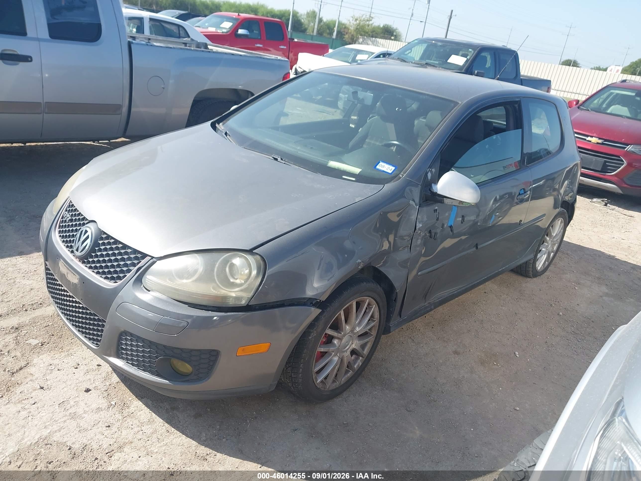 2007 Volkswagen Gti 2-door Gray vin: WVWEV71K47W029329