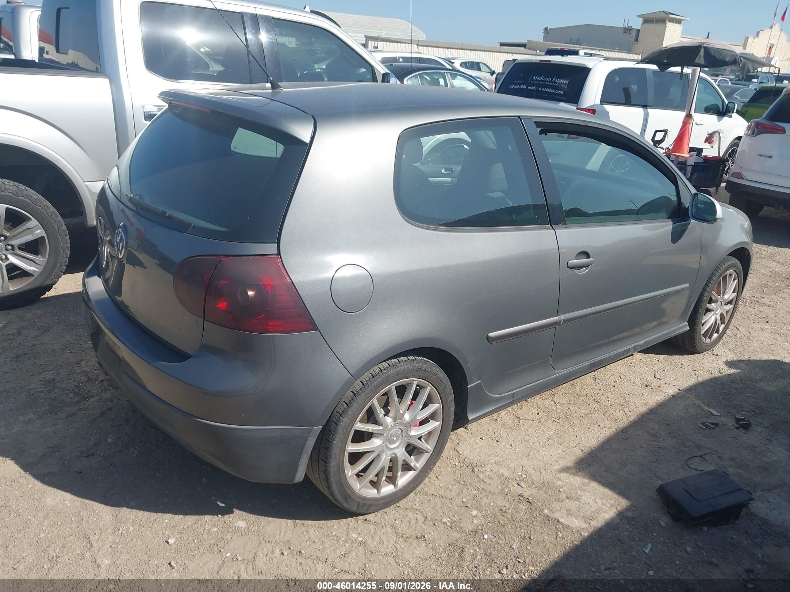 2007 Volkswagen Gti 2-door Gray vin: WVWEV71K47W029329