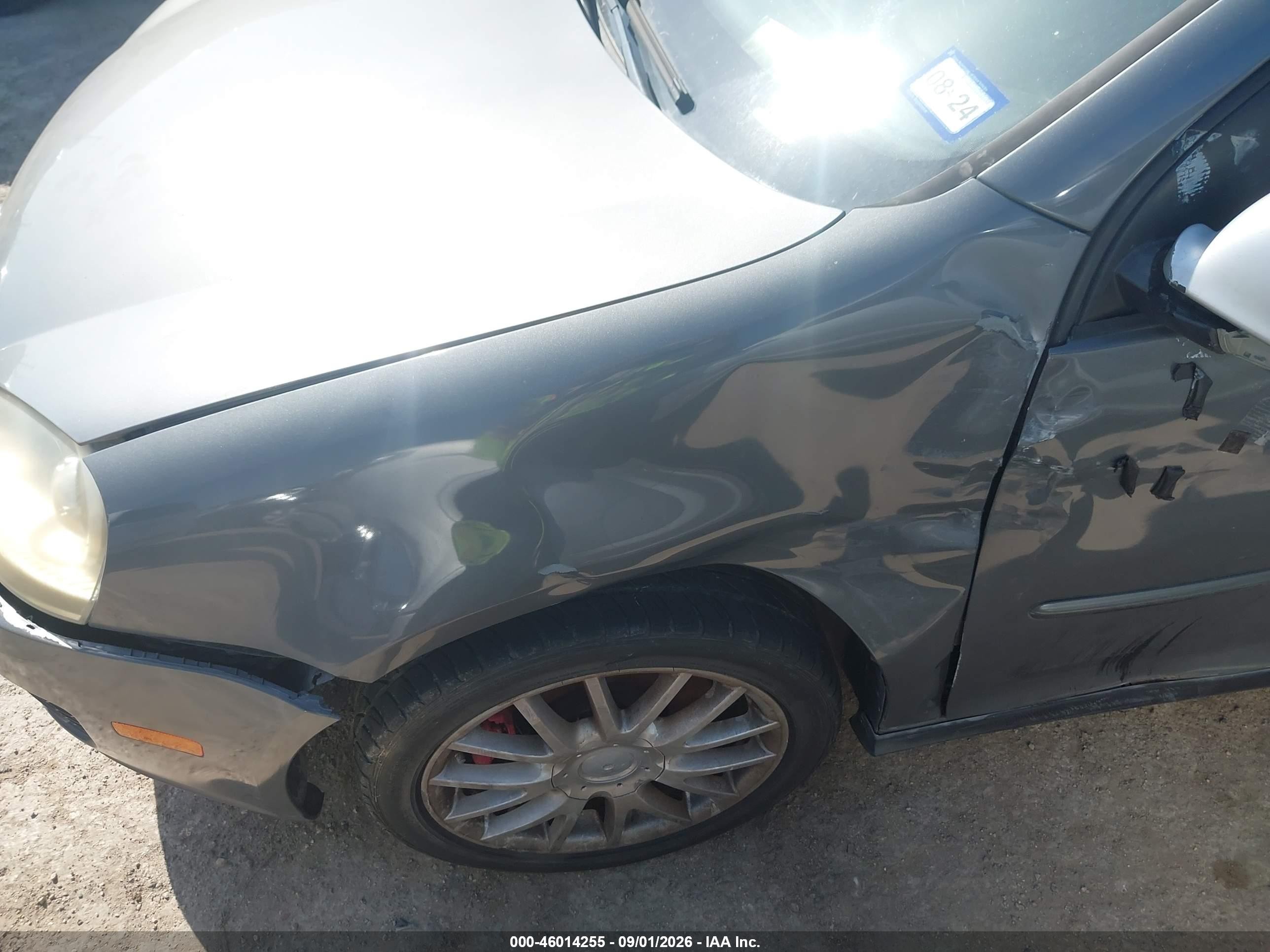 2007 Volkswagen Gti 2-door Gray vin: WVWEV71K47W029329