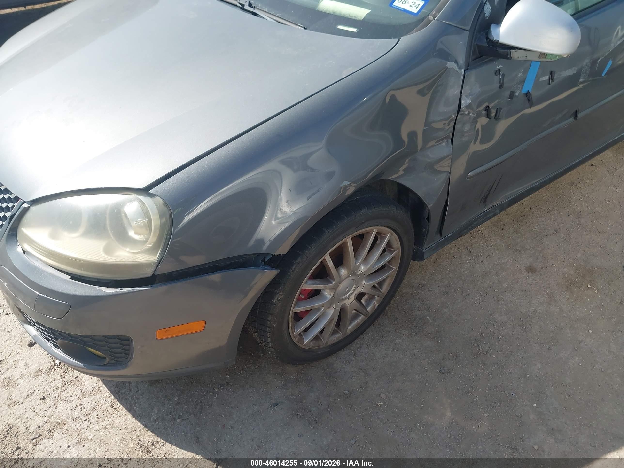 2007 Volkswagen Gti 2-door Gray vin: WVWEV71K47W029329