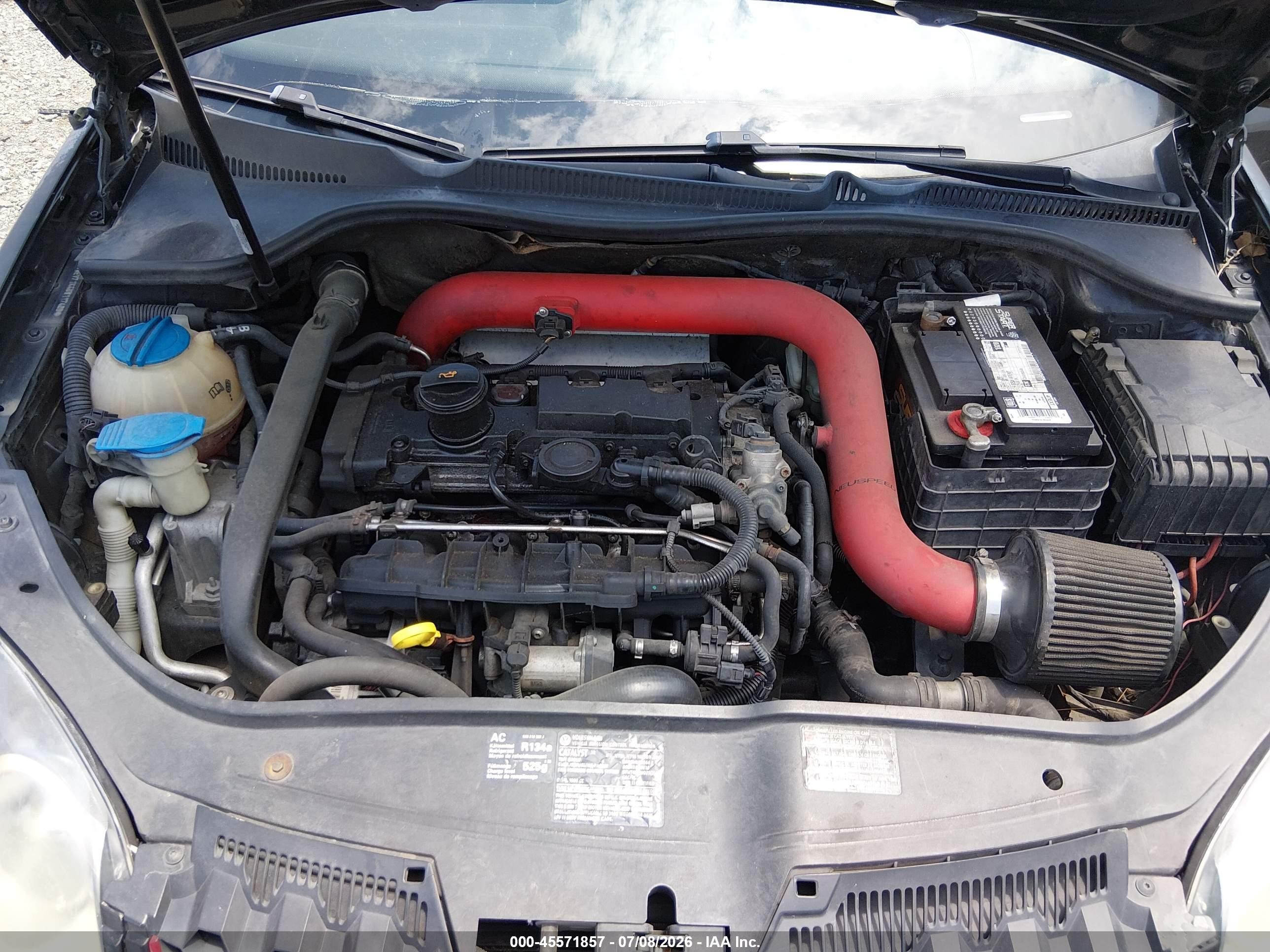 2008 Volkswagen Gti 2-door Black vin: WVWEV71K48W117489