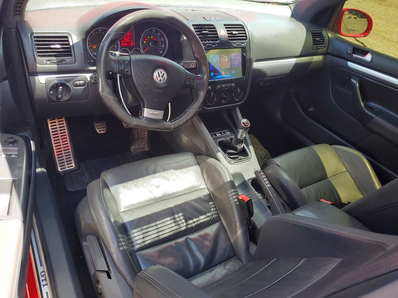 2008 Volkswagen Gti Red vin: WVWEV71K48W268512