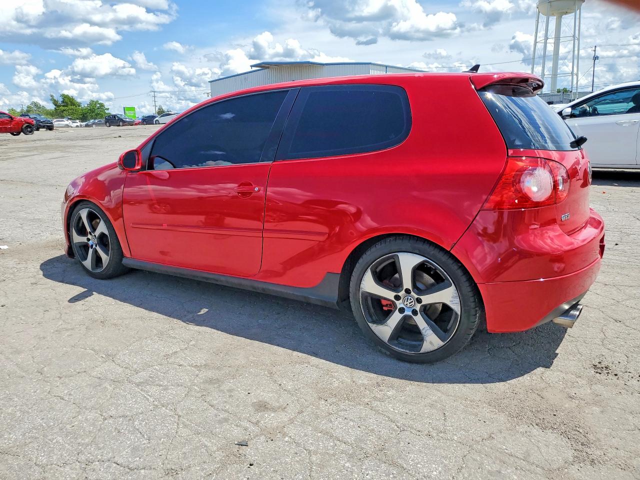 2008 Volkswagen Gti Red vin: WVWEV71K48W268512