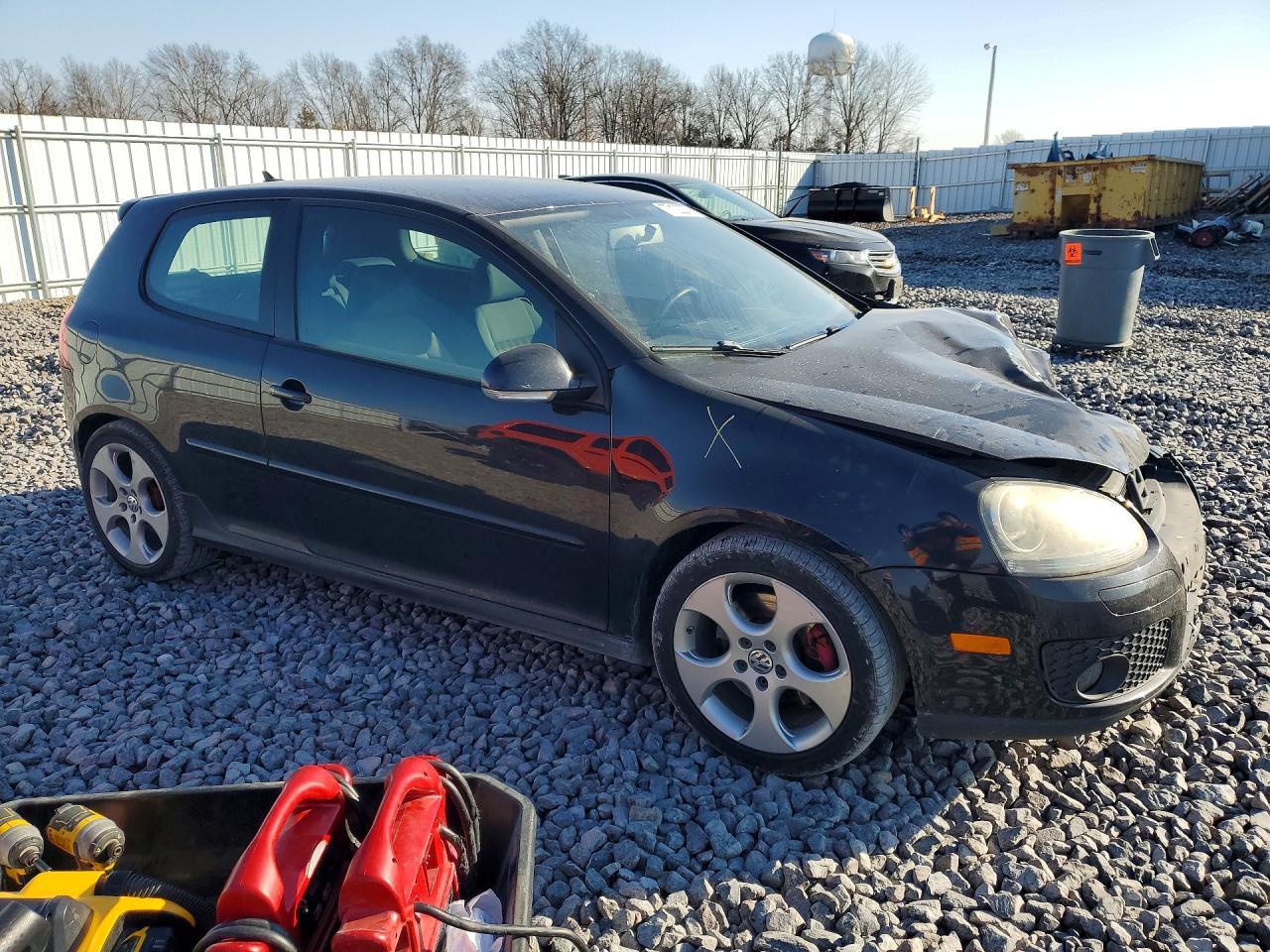 2009 Volkswagen Gti Black vin: WVWEV71K59W102484