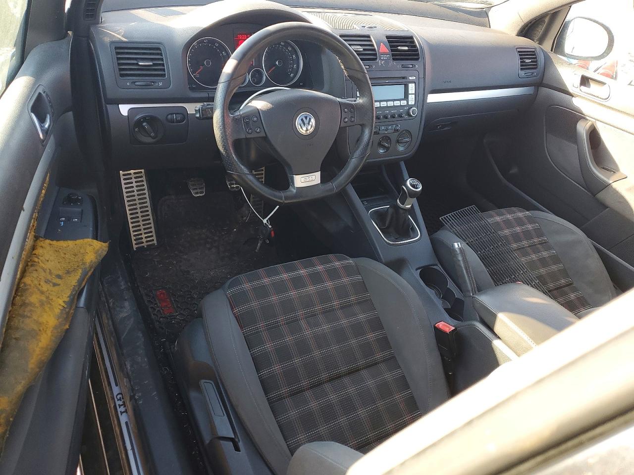2009 Volkswagen Gti Black vin: WVWEV71K59W102484