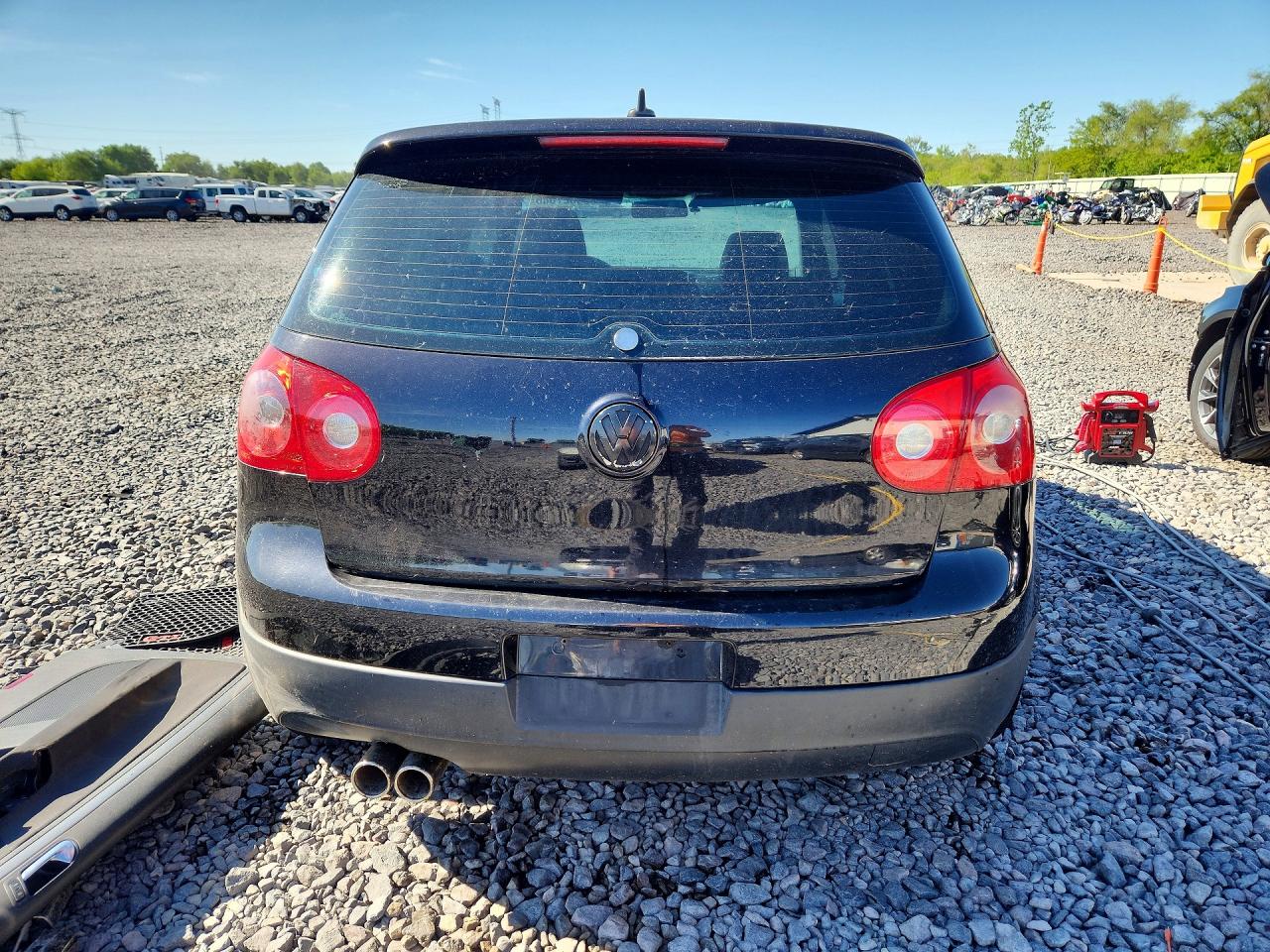 2009 Volkswagen Gti Black vin: WVWEV71K59W120841