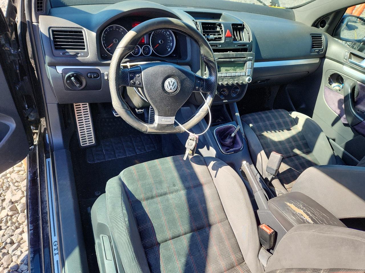 2009 Volkswagen Gti Black vin: WVWEV71K59W120841