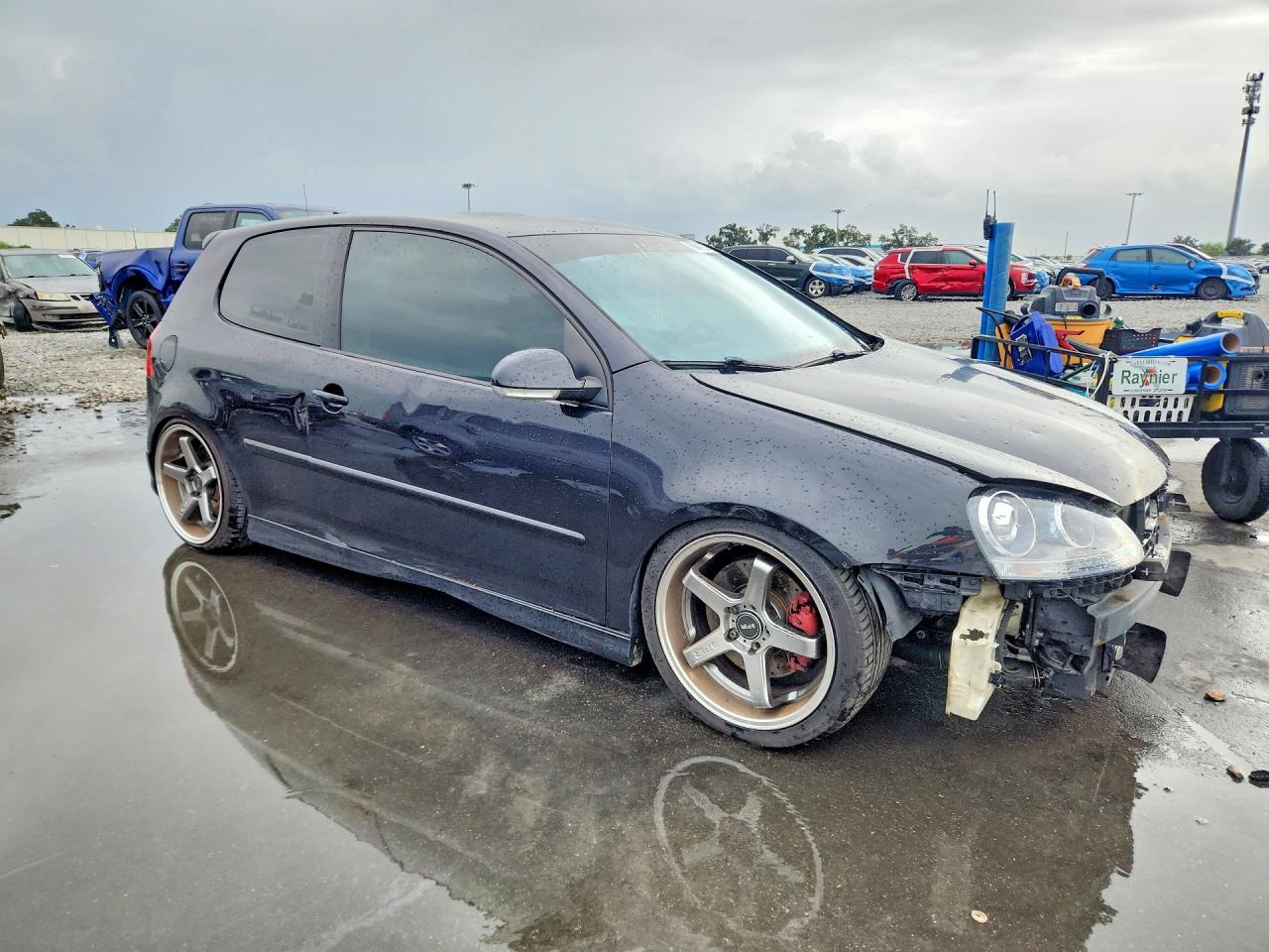 2009 Volkswagen Gti Black vin: WVWEV71K79W017582