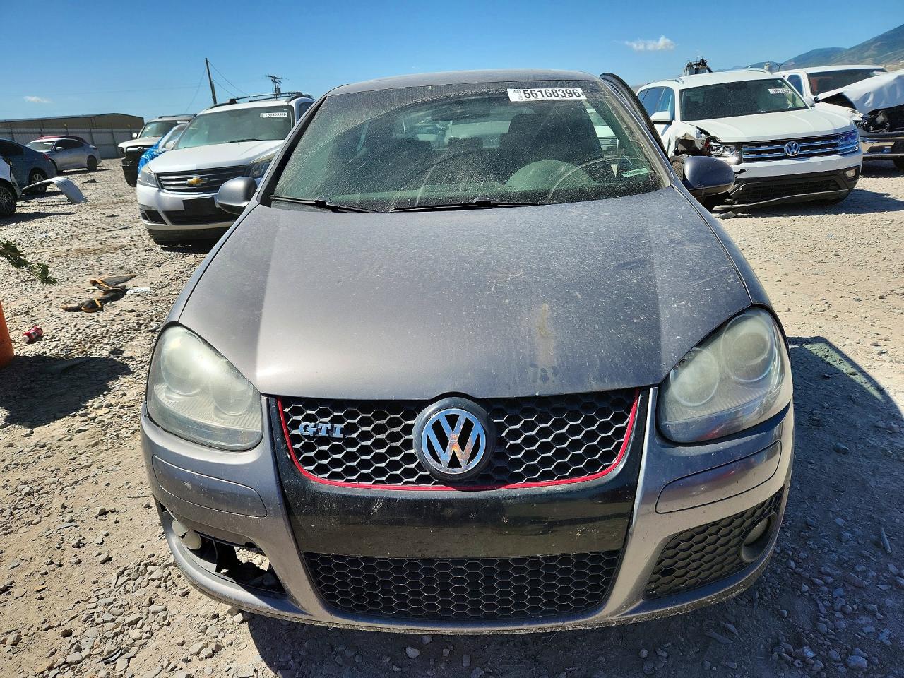 2008 Volkswagen Gti Gray vin: WVWEV71K88W260798
