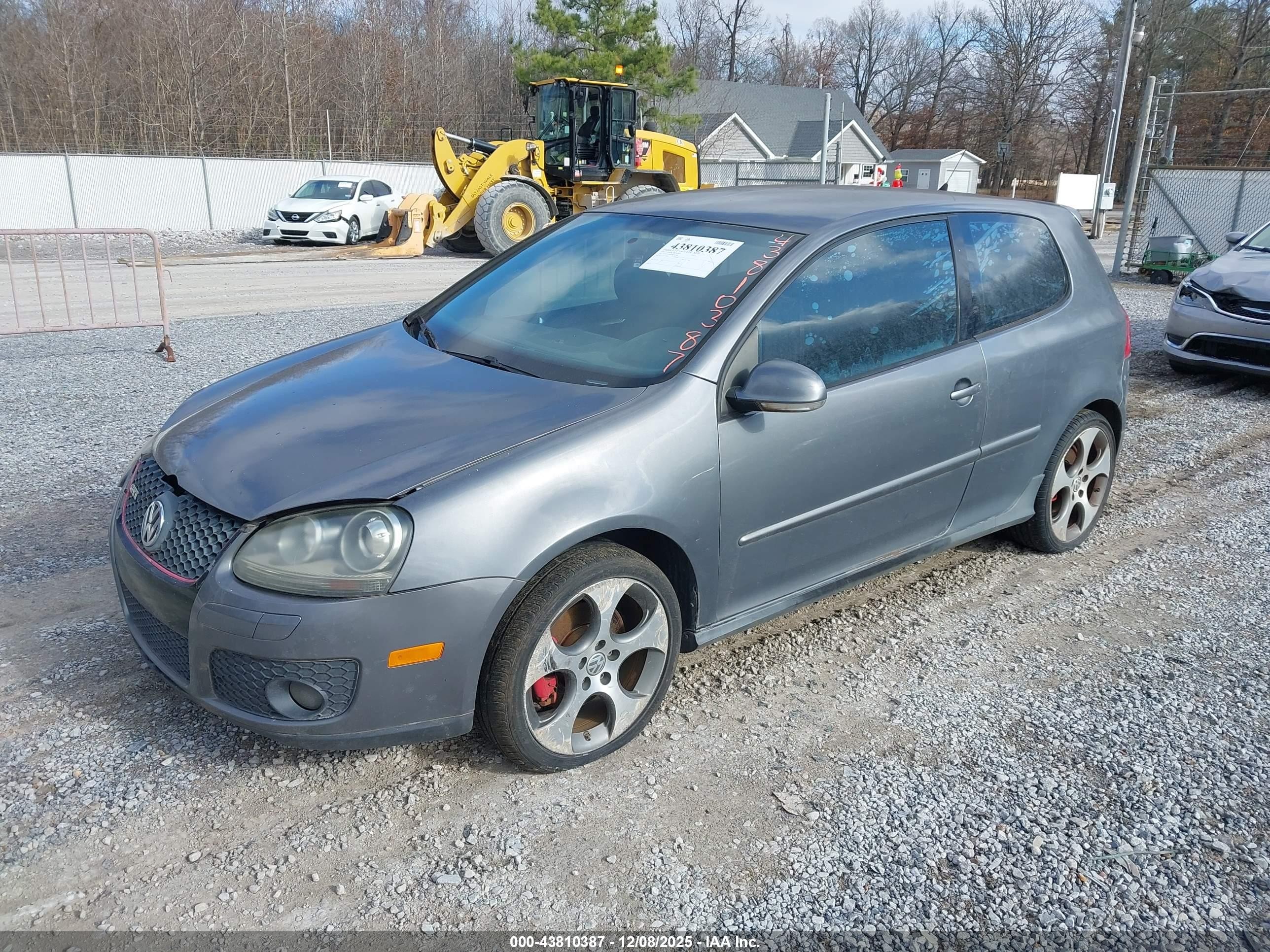2006 Volkswagen Gti 2-door Серый vin: WVWEV71K96W197286