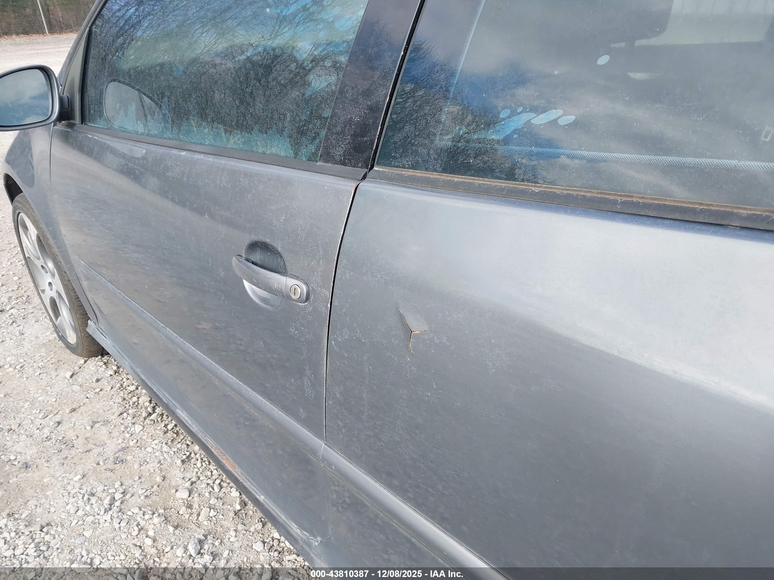 2006 Volkswagen Gti 2-door Серый vin: WVWEV71K96W197286