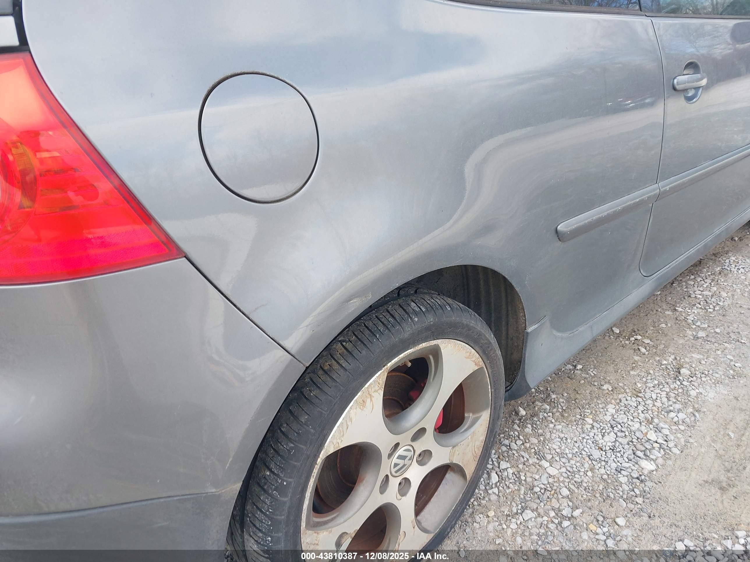 2006 Volkswagen Gti 2-door Серый vin: WVWEV71K96W197286