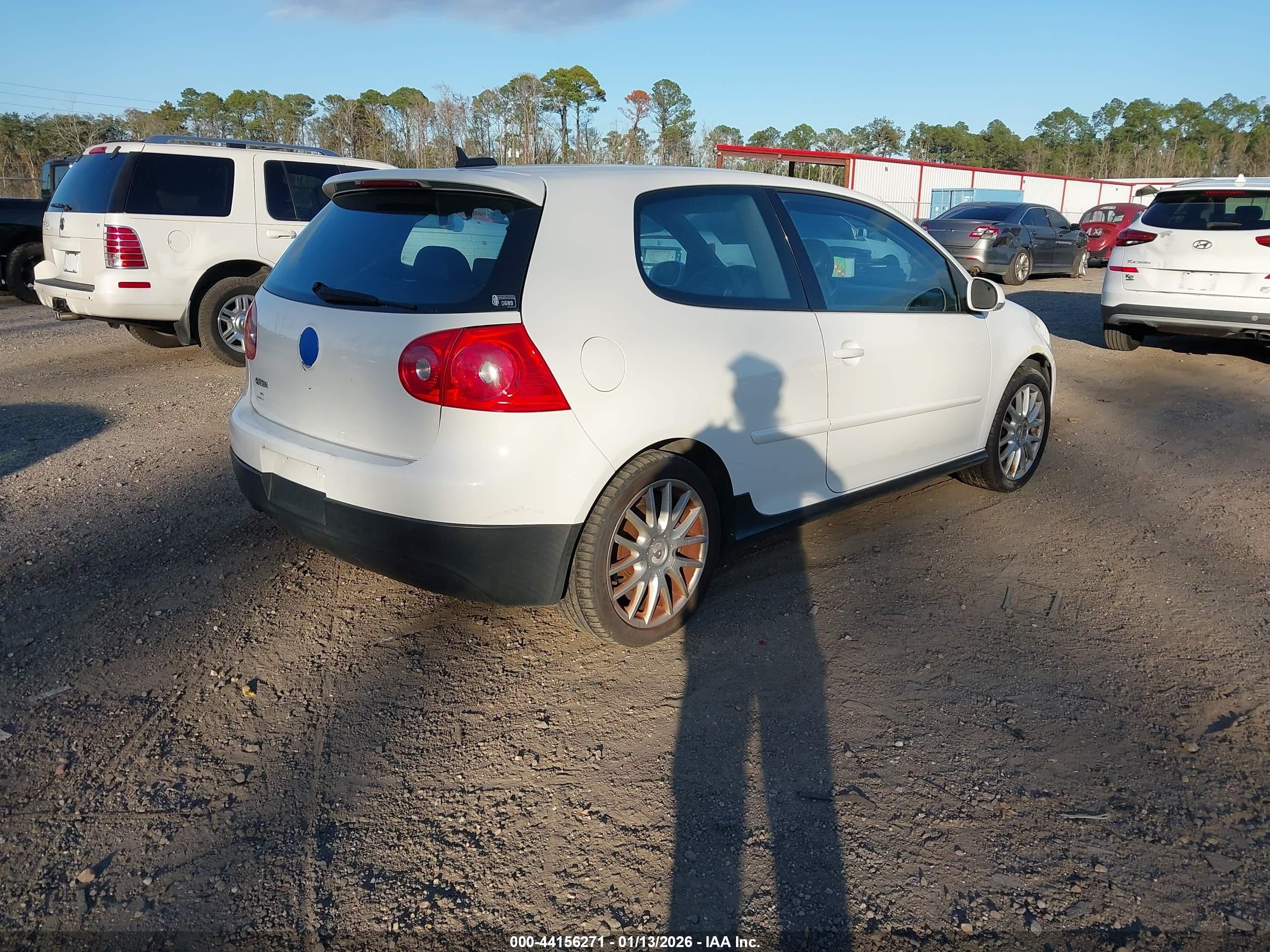 2006 Volkswagen Gti 2-door White vin: WVWEV71KX6W099660