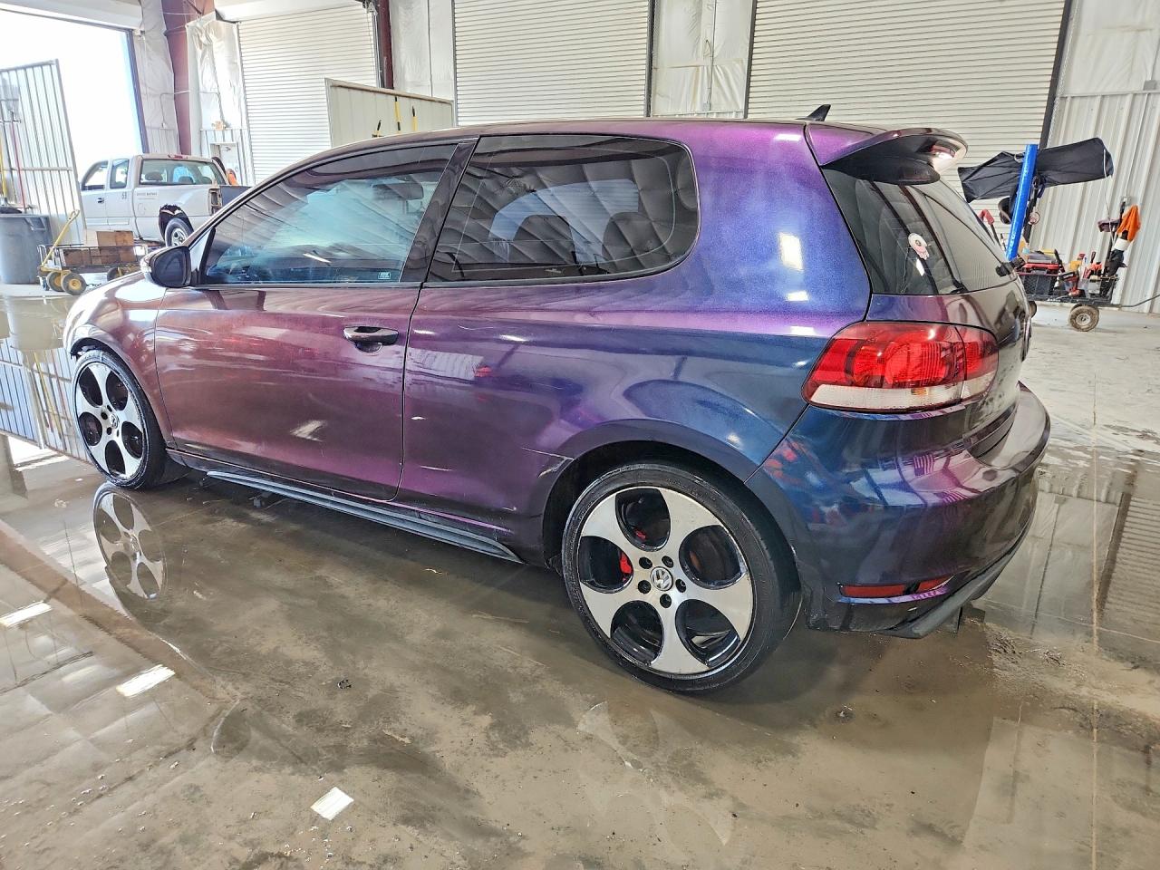 2012 Volkswagen Gti Фиолетовый vin: WVWEV7AJ0CW338913