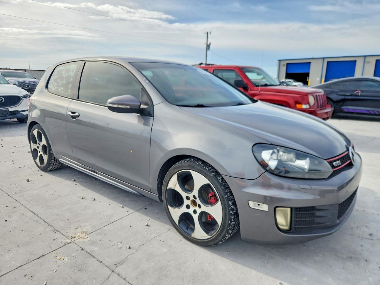 2011 Volkswagen Gti Gray vin: WVWEV7AJ1BW212364