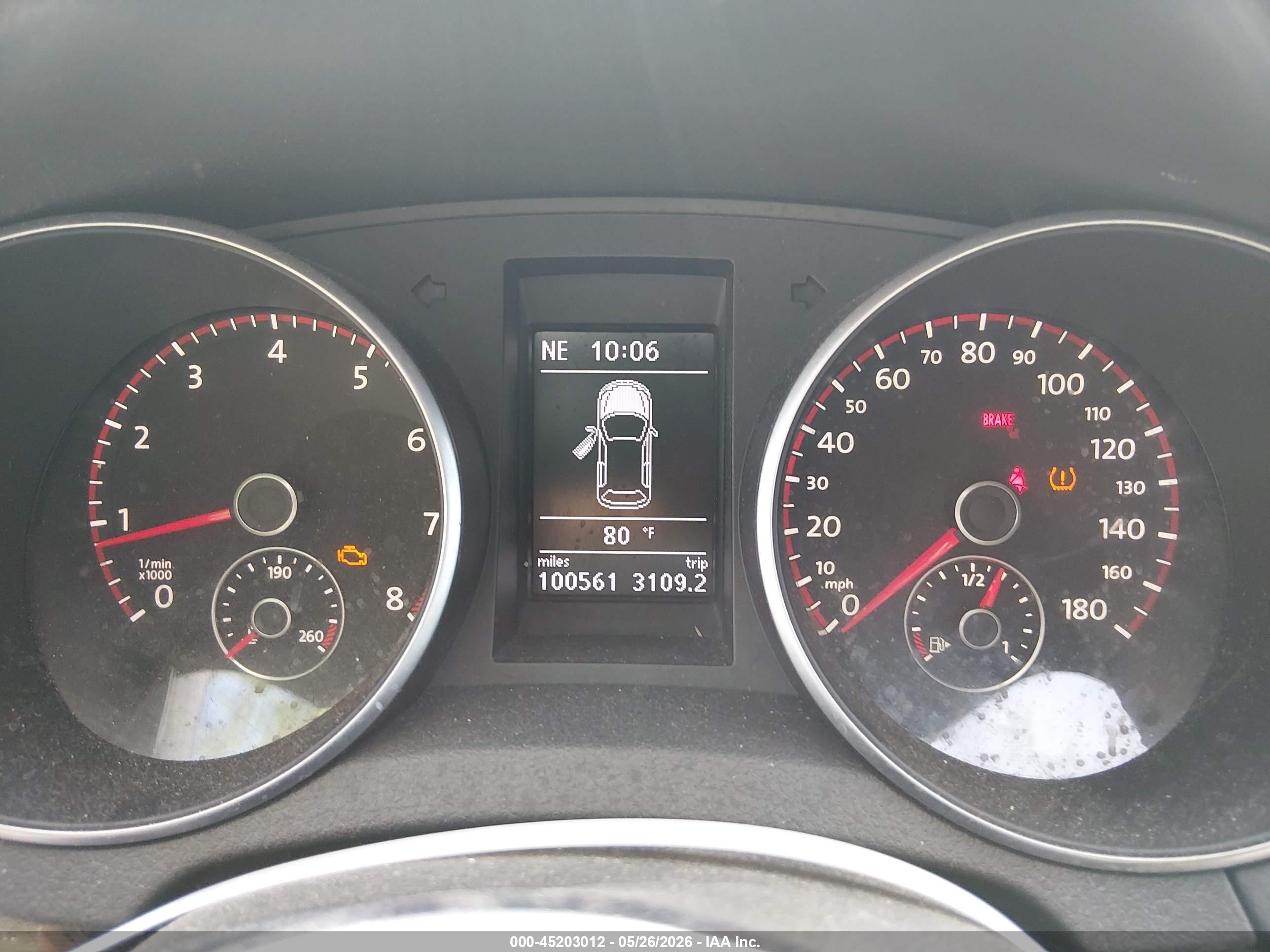 2011 Volkswagen Gti 2-door Gray vin: WVWEV7AJ6BW226907
