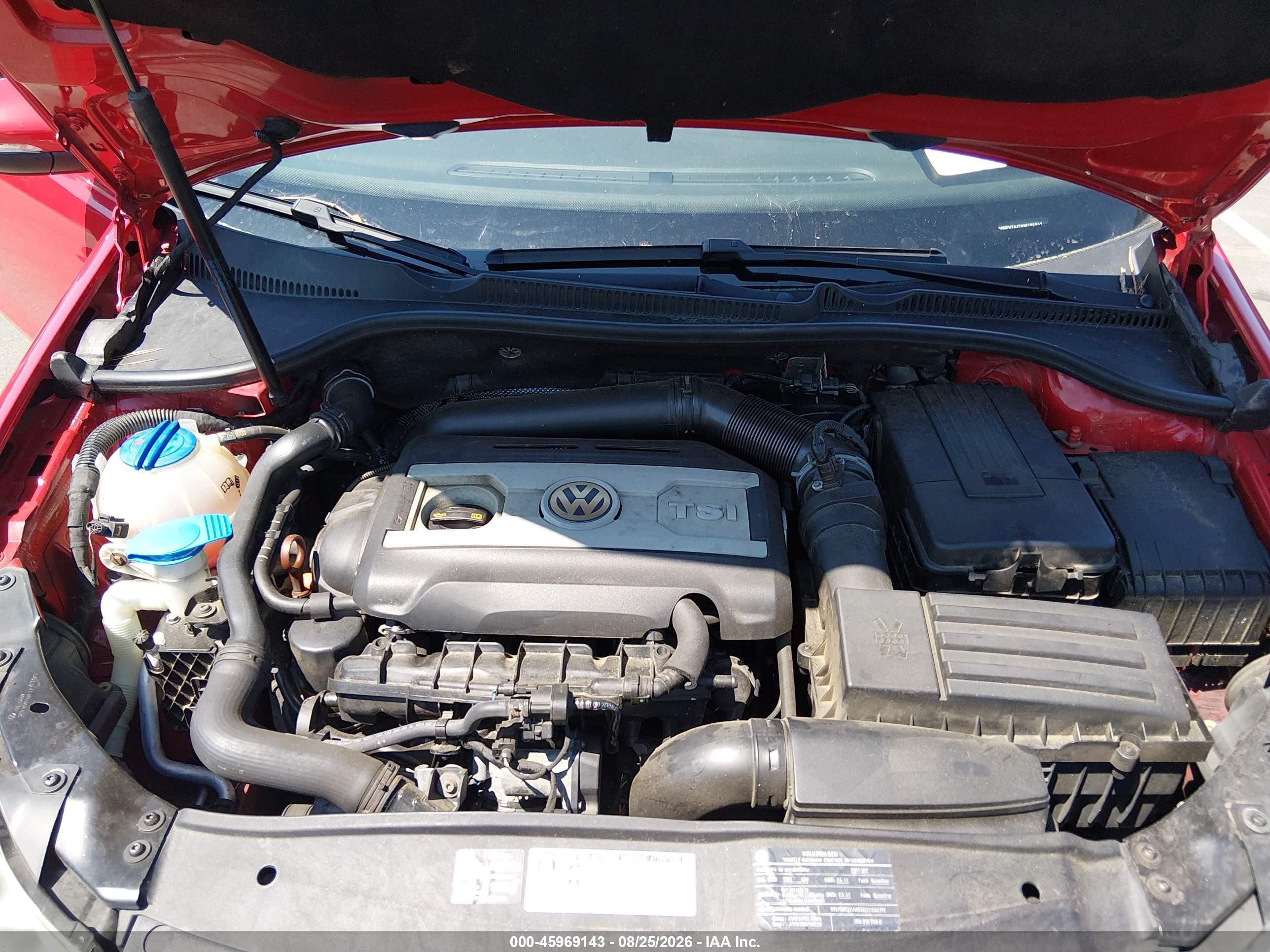 2010 Volkswagen Gti 2-door Red vin: WVWEV7AJ7AW182611