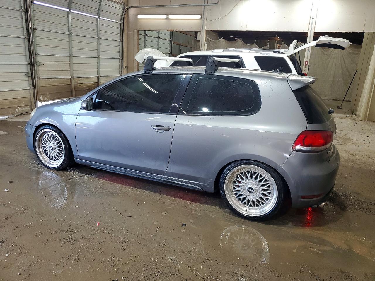 2011 Volkswagen Gti Gray vin: WVWEV7AJ7BW111149