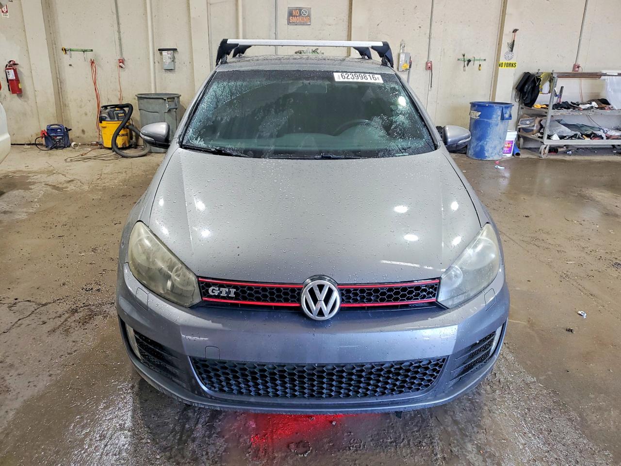 2011 Volkswagen Gti Gray vin: WVWEV7AJ7BW111149