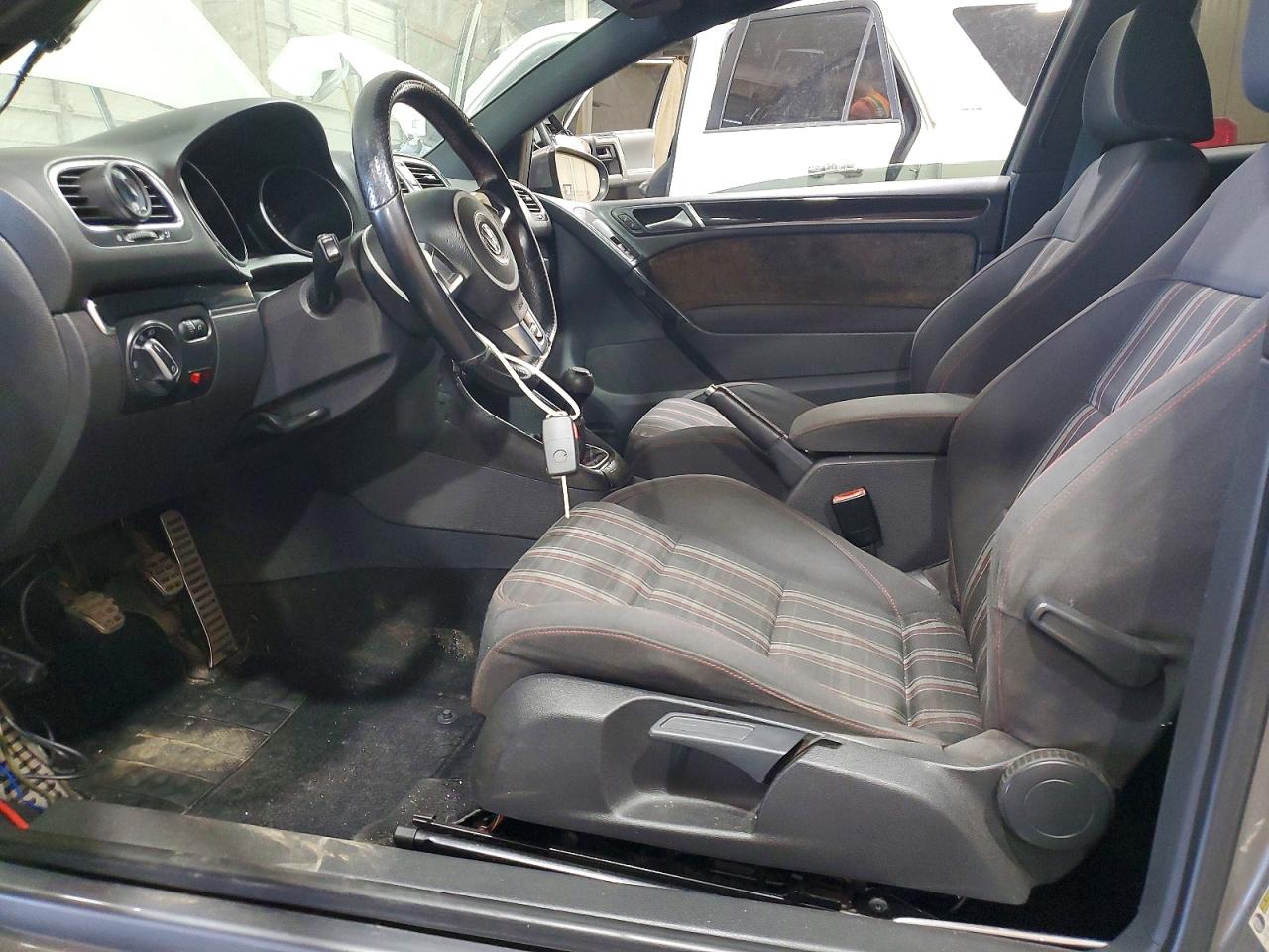 2011 Volkswagen Gti Gray vin: WVWEV7AJ7BW111149