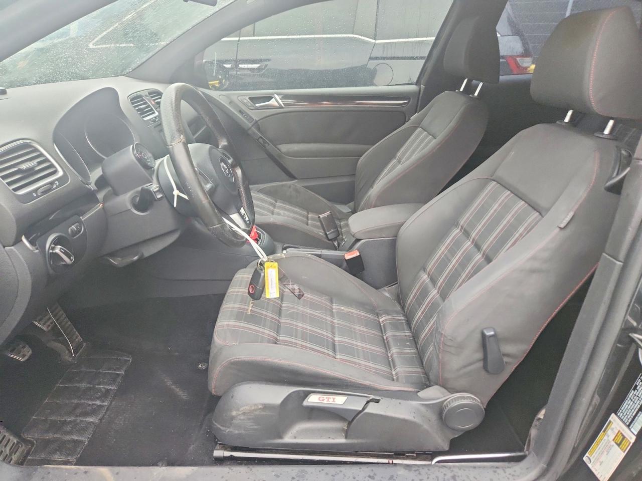 2012 Volkswagen Gti Gray vin: WVWEV7AJ9CW218415