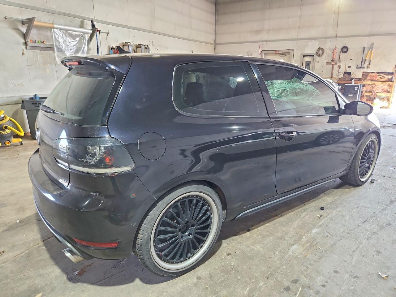 2011 Volkswagen Gti Black vin: WVWEV7AJXBW013300
