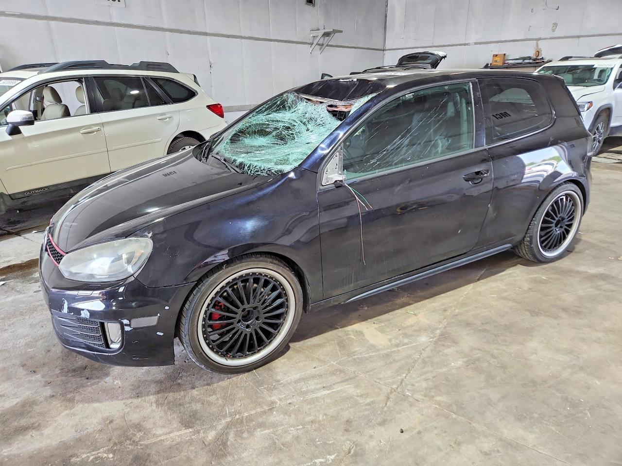 2011 Volkswagen Gti Black vin: WVWEV7AJXBW013300