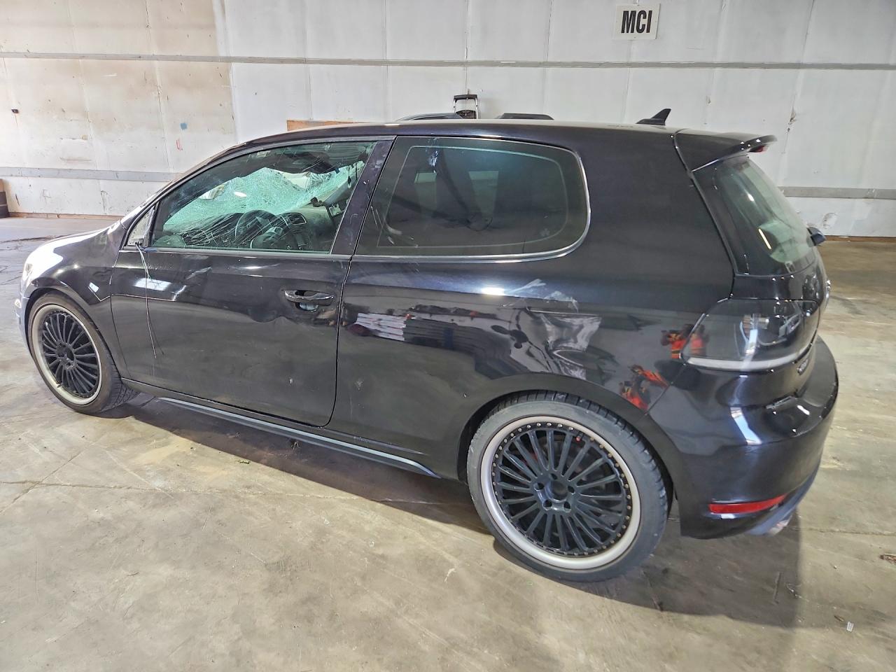 2011 Volkswagen Gti Black vin: WVWEV7AJXBW013300