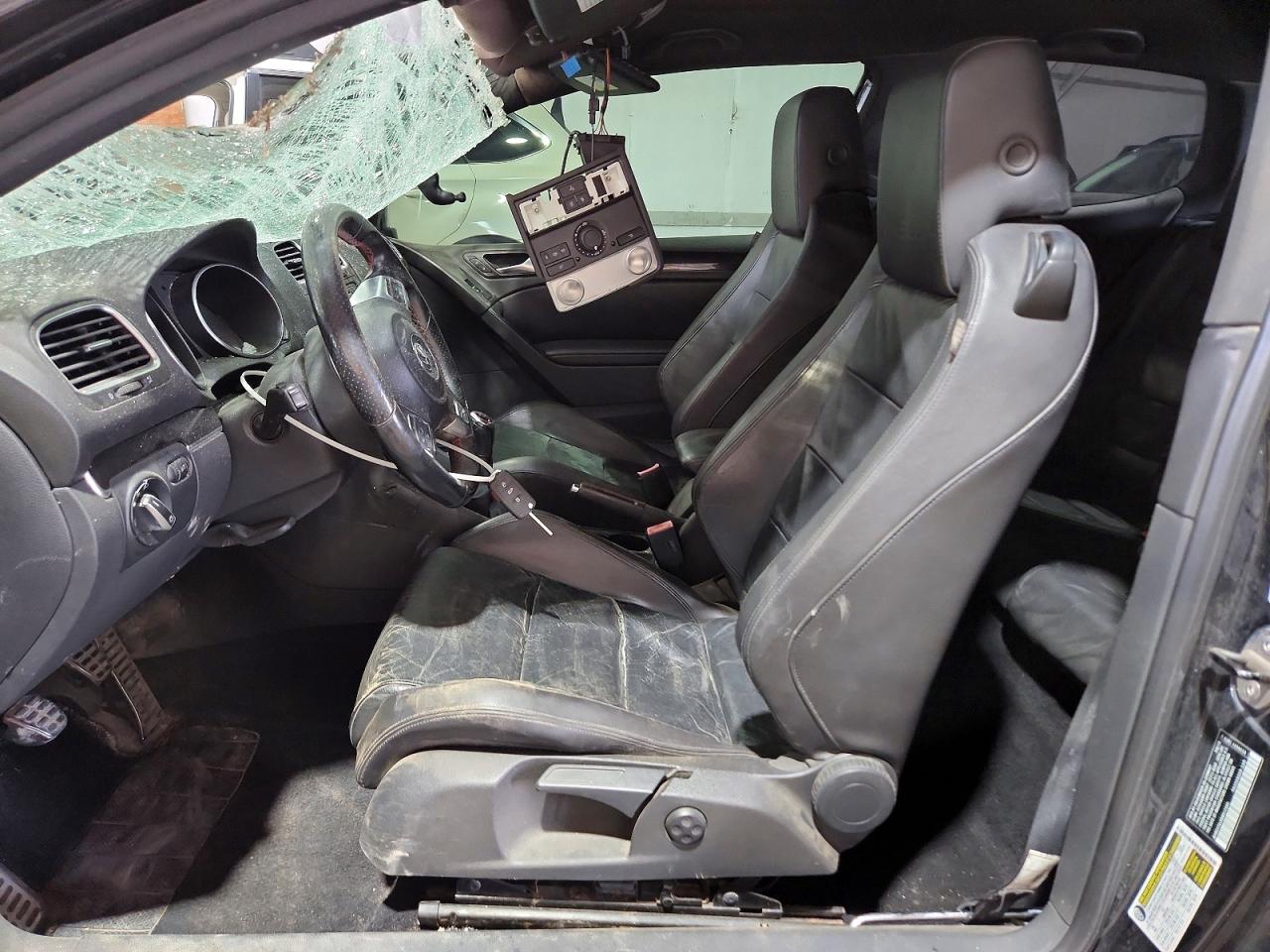 2011 Volkswagen Gti Black vin: WVWEV7AJXBW013300