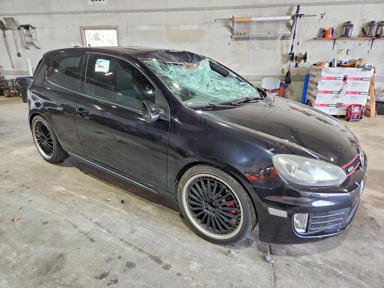 2011 Volkswagen Gti Black vin: WVWEV7AJXBW013300
