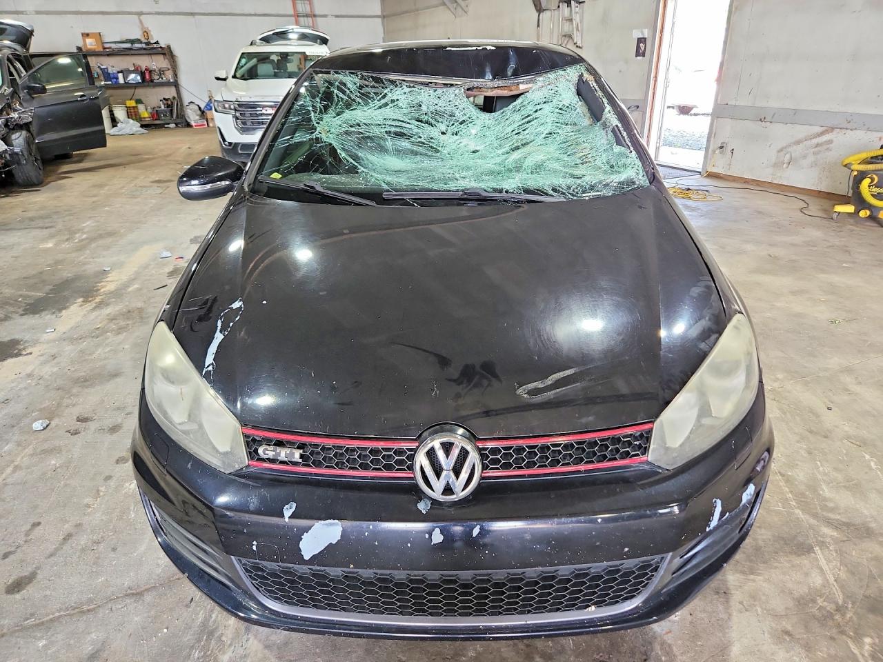 2011 Volkswagen Gti Black vin: WVWEV7AJXBW013300