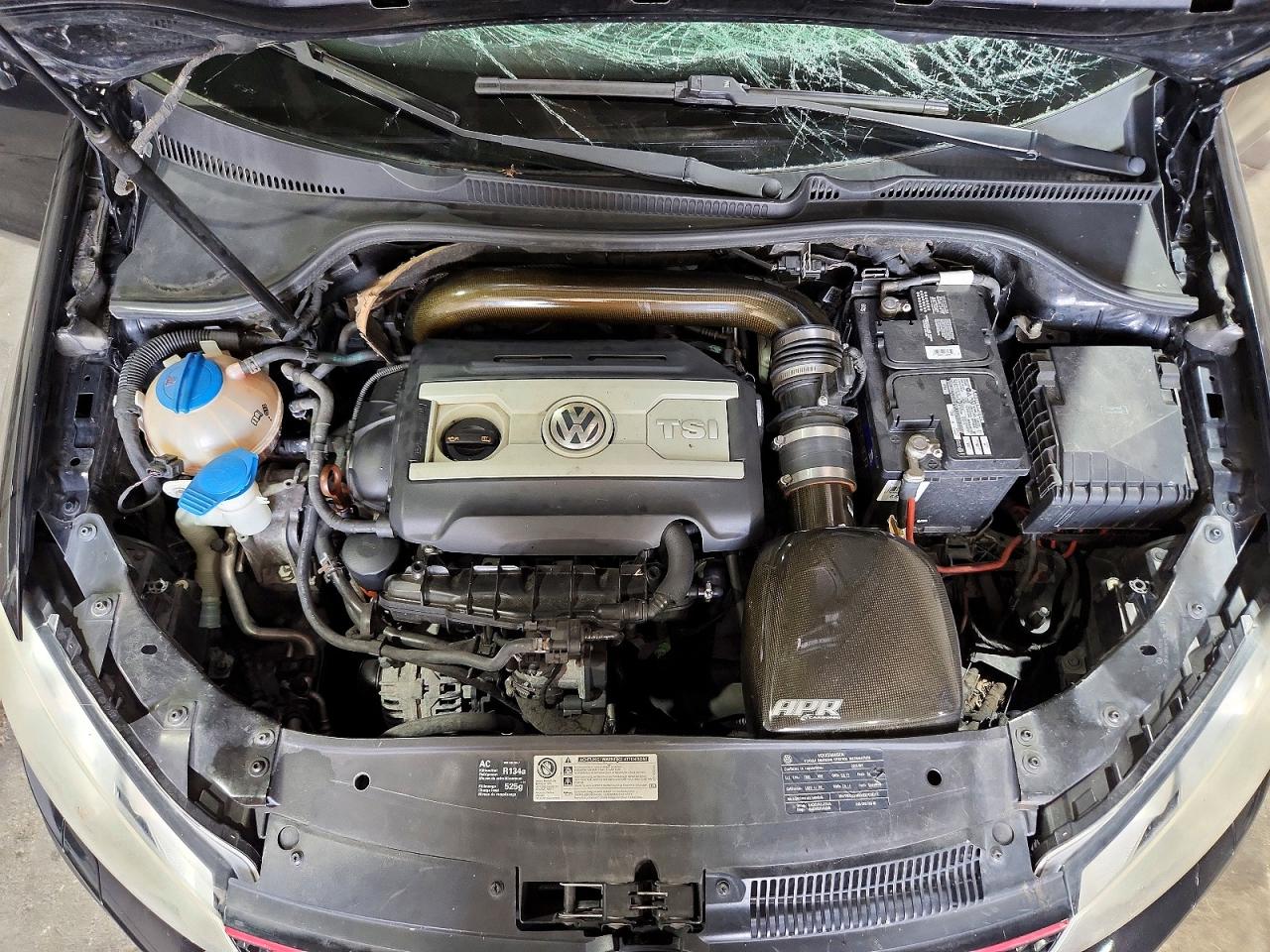2011 Volkswagen Gti Black vin: WVWEV7AJXBW013300