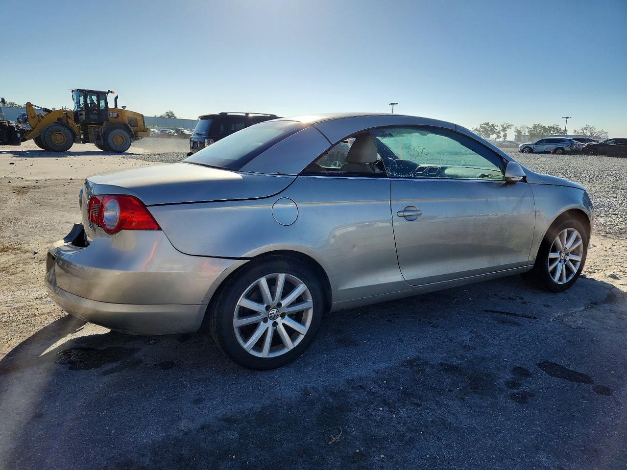 2007 Volkswagen Eos 2.0t Luxury Gold vin: WVWFA71F07V032088