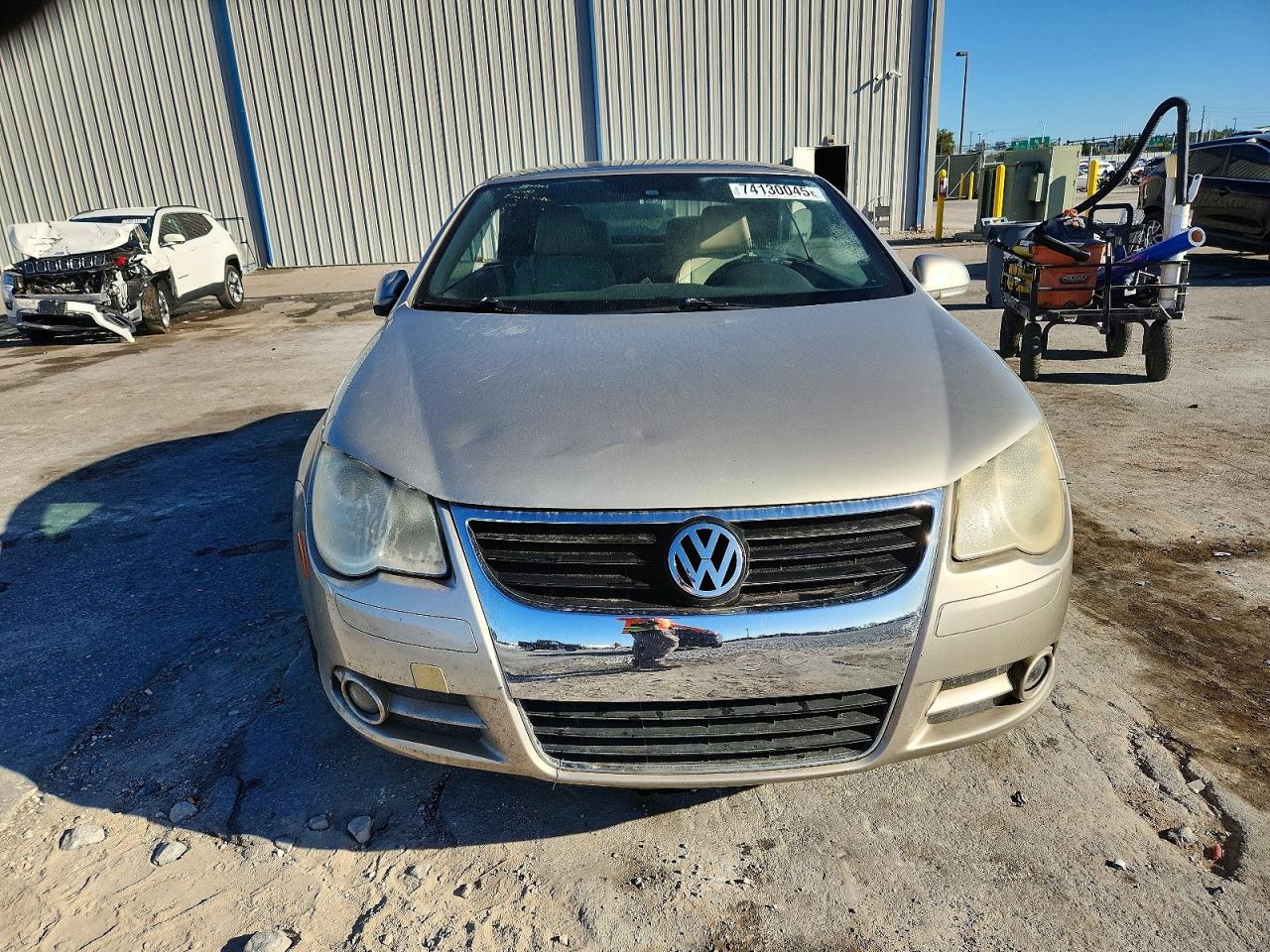 2007 Volkswagen Eos 2.0t Luxury Gold vin: WVWFA71F07V032088