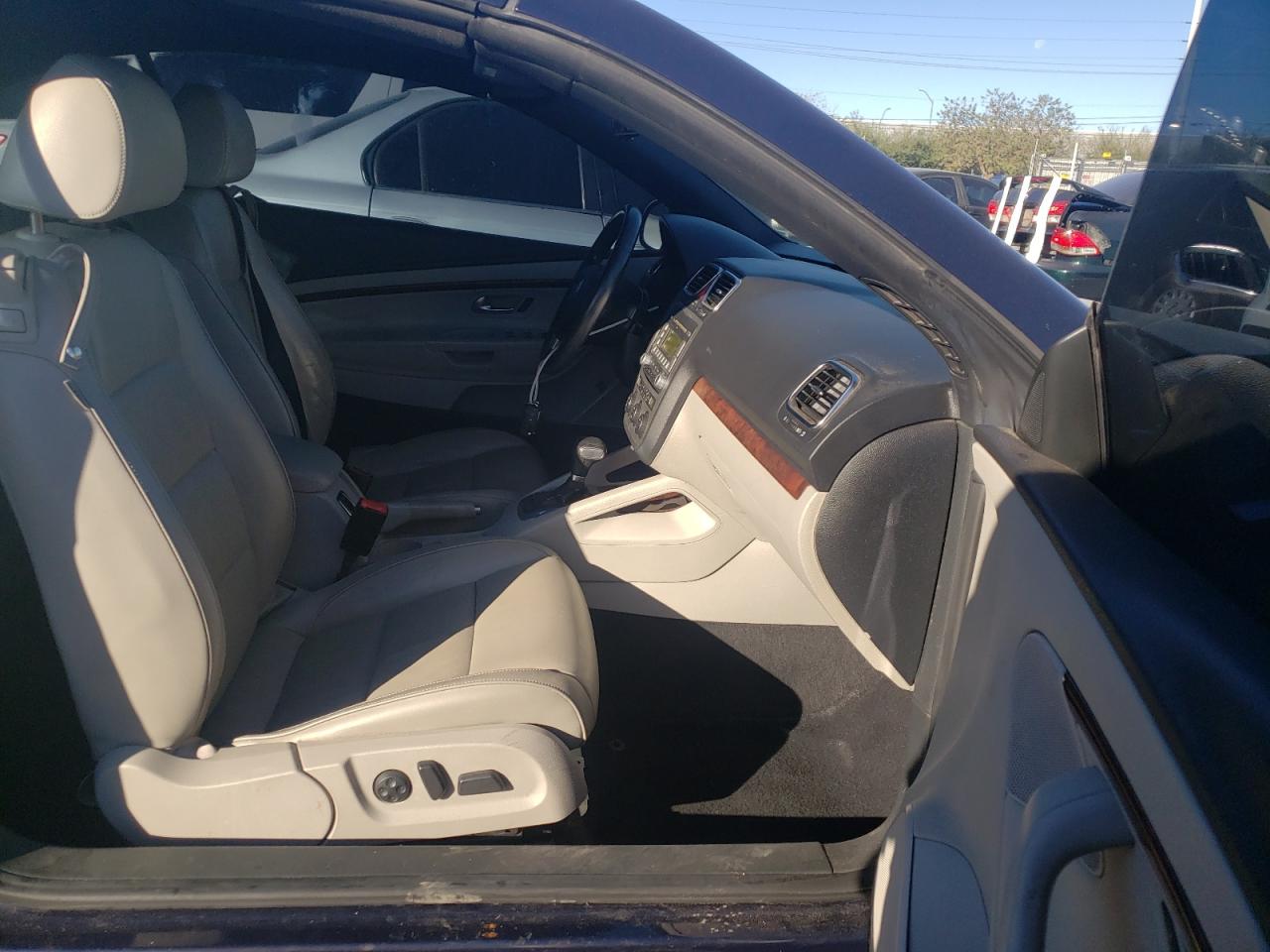 2008 Volkswagen Eos Lux Gray vin: WVWFA71F18V037074