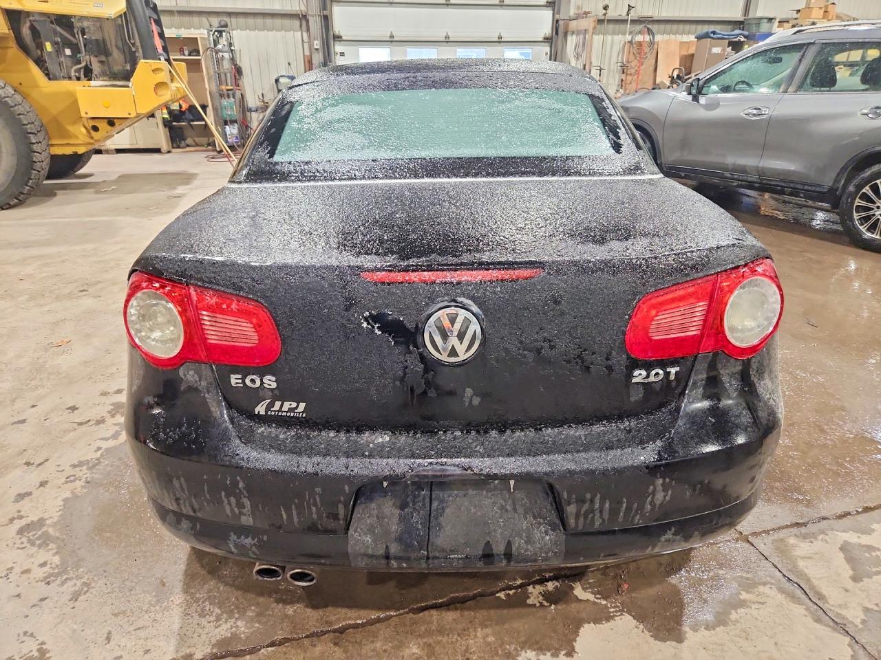 2007 Volkswagen Eos 2.0t Luxury Black vin: WVWFA71F27V038801