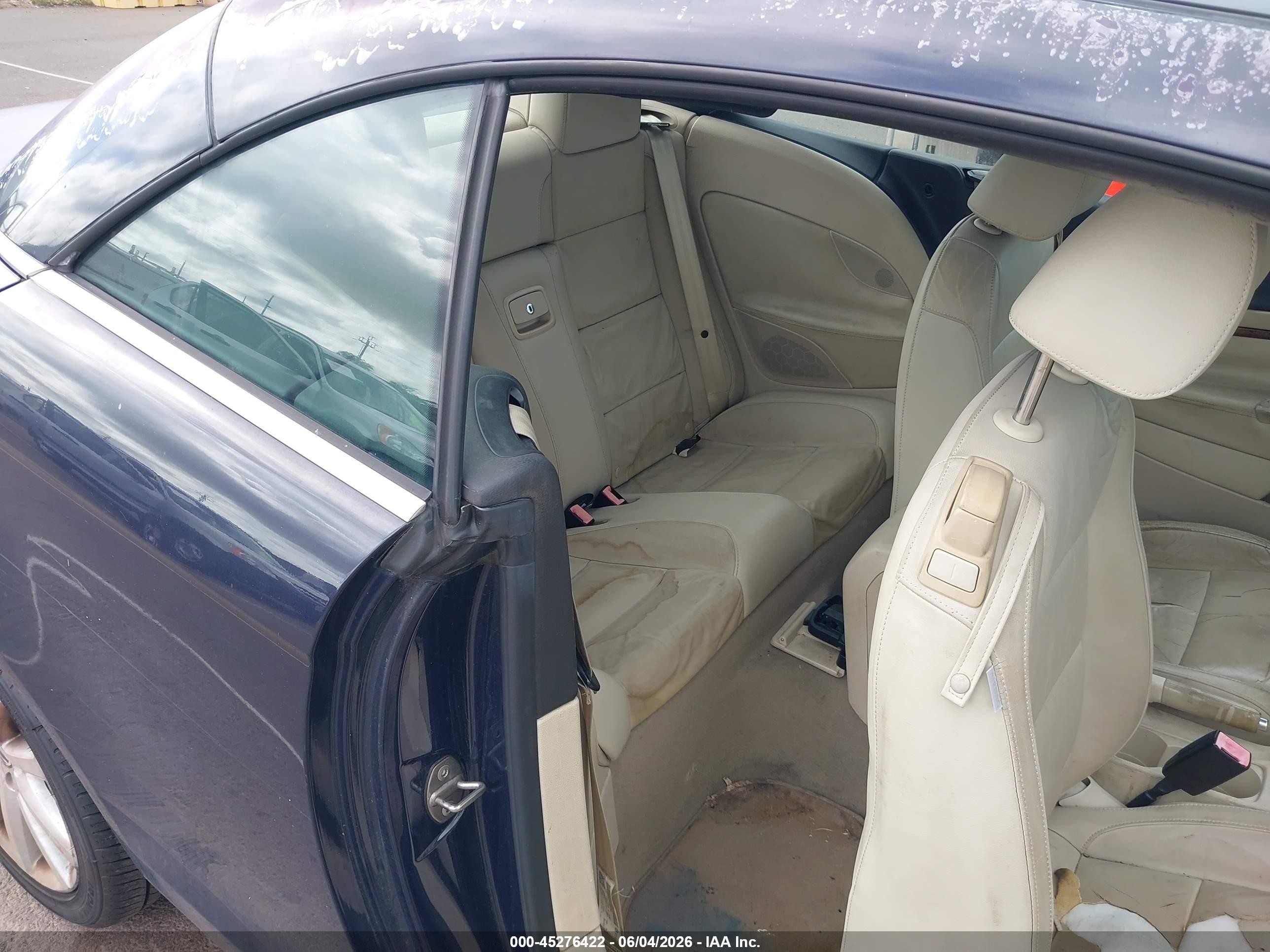 2007 Volkswagen Eos 2.0t Blue vin: WVWFA71F37V005774