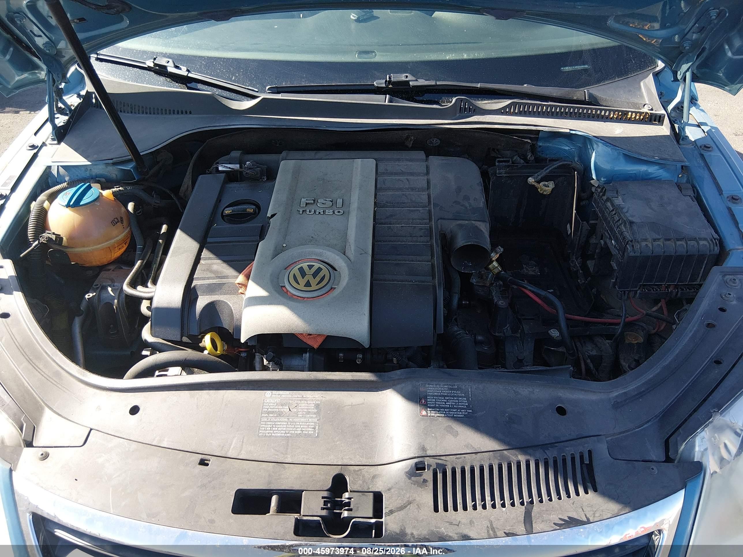 2008 Volkswagen Eos Lux Blue vin: WVWFA71F48V038056
