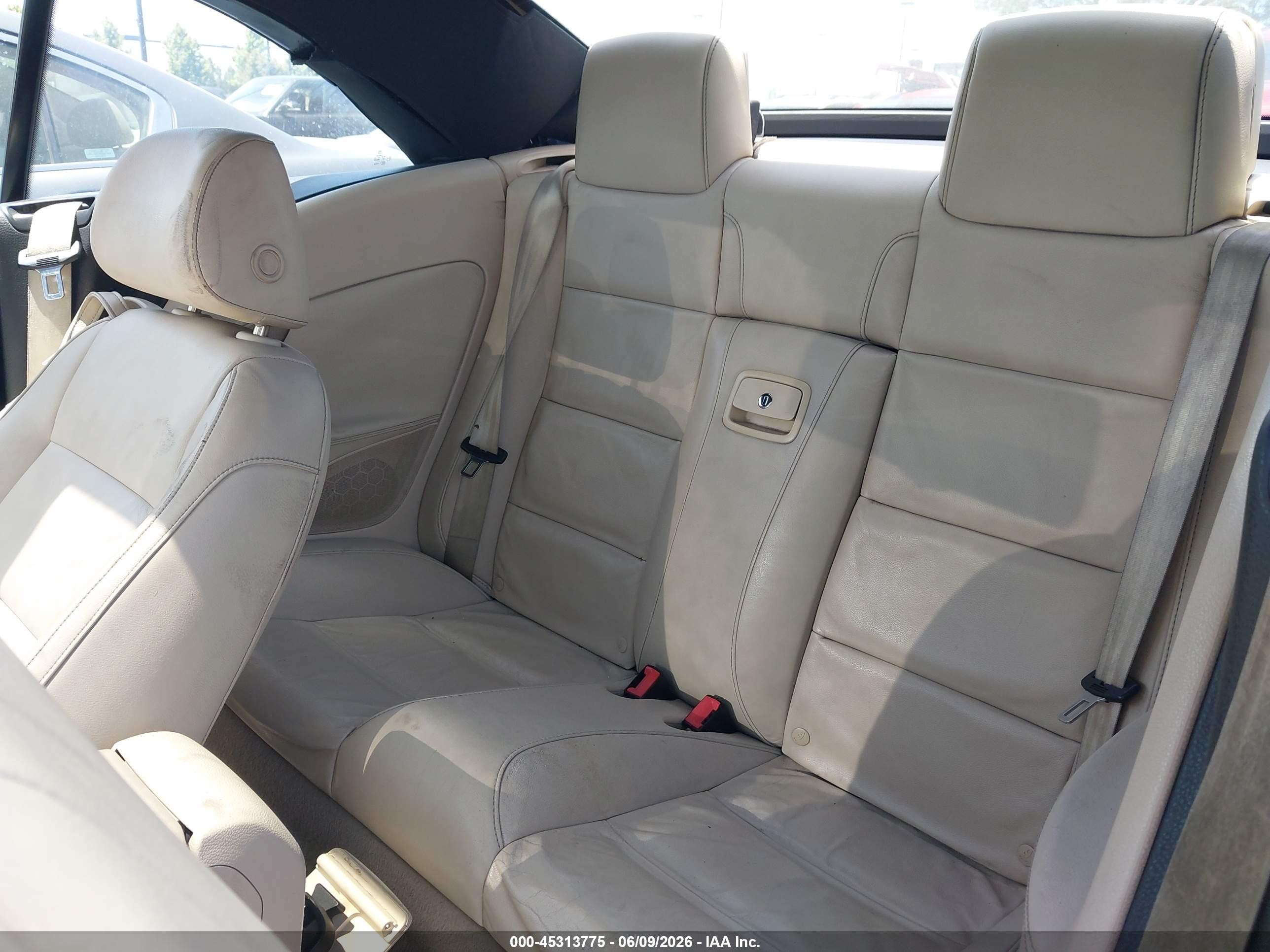 2007 Volkswagen Eos 2.0t Light Blue vin: WVWFA71F57V018297