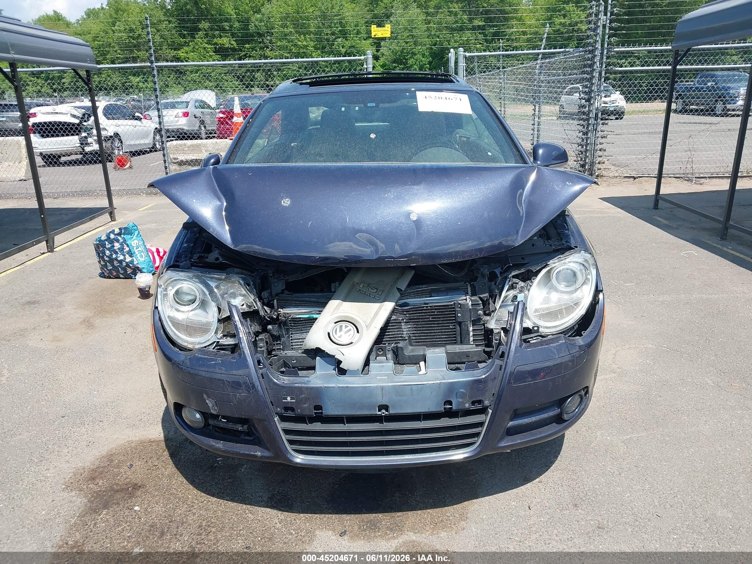 2007 Volkswagen Eos 2.0t Dark Blue vin: WVWFA71F57V026528