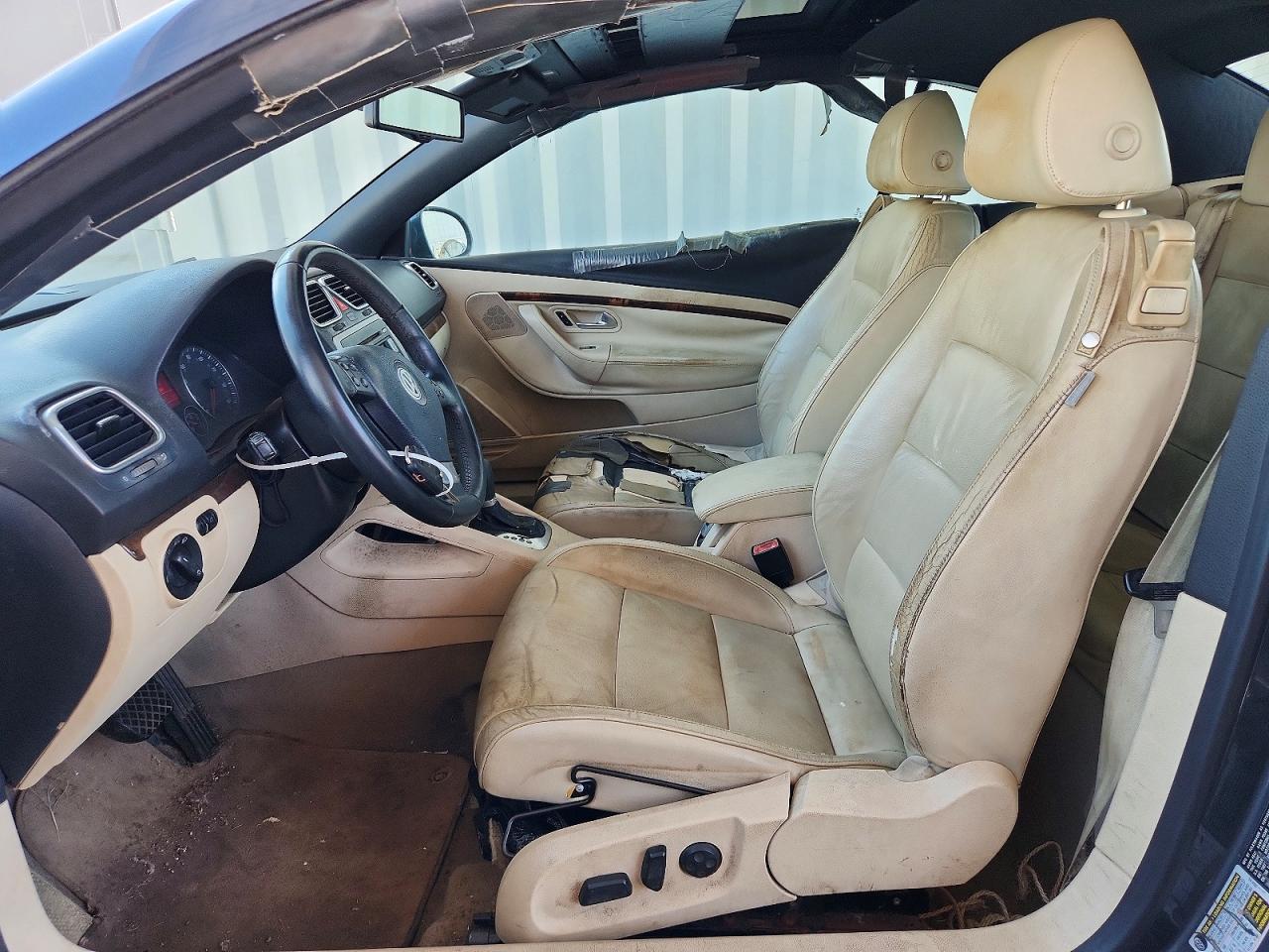 2007 Volkswagen Eos 2.0t Luxury Gray vin: WVWFA71F57V033186