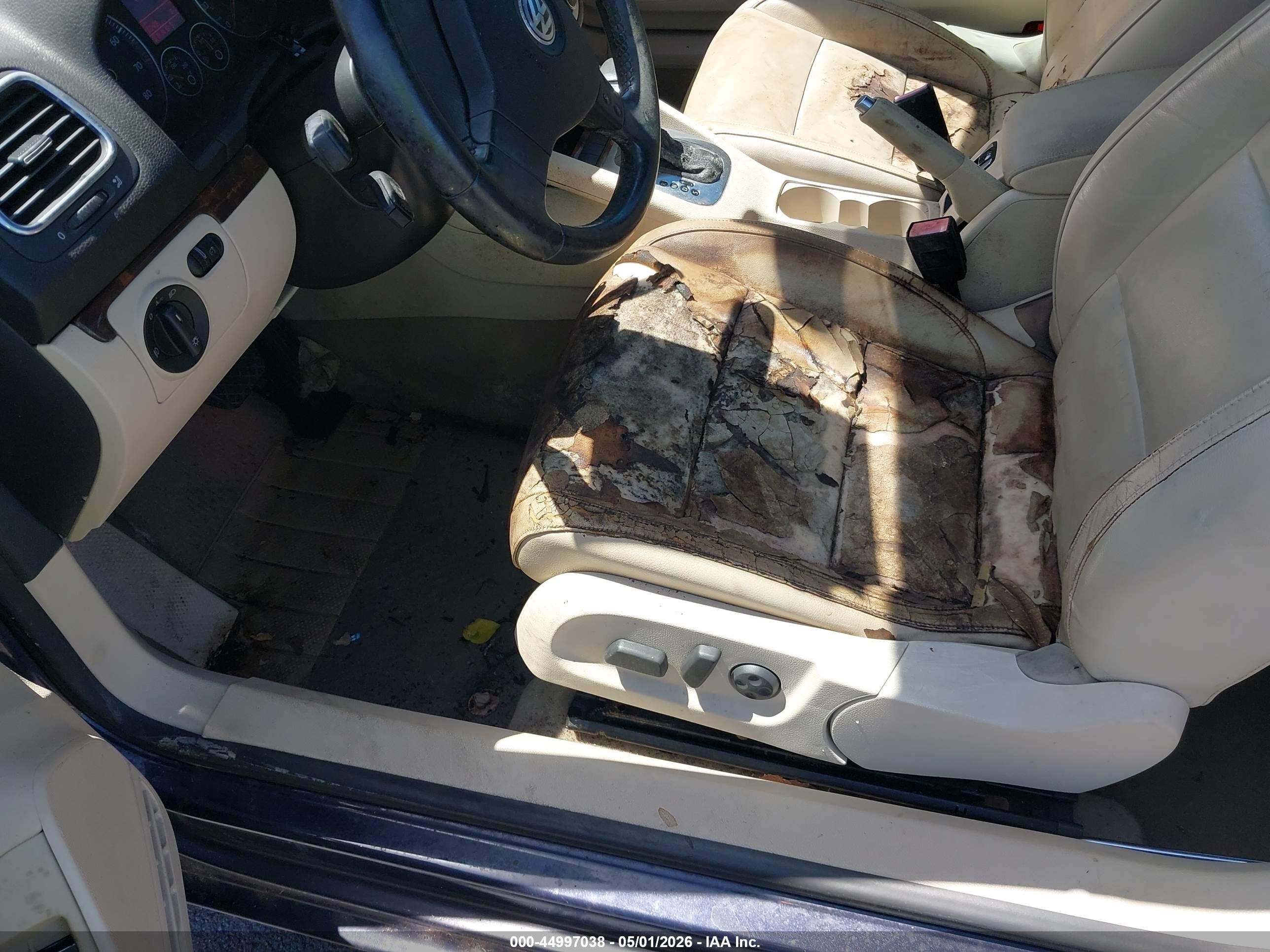 2007 Volkswagen Eos 2.0t Черный vin: WVWFA71F77V004594