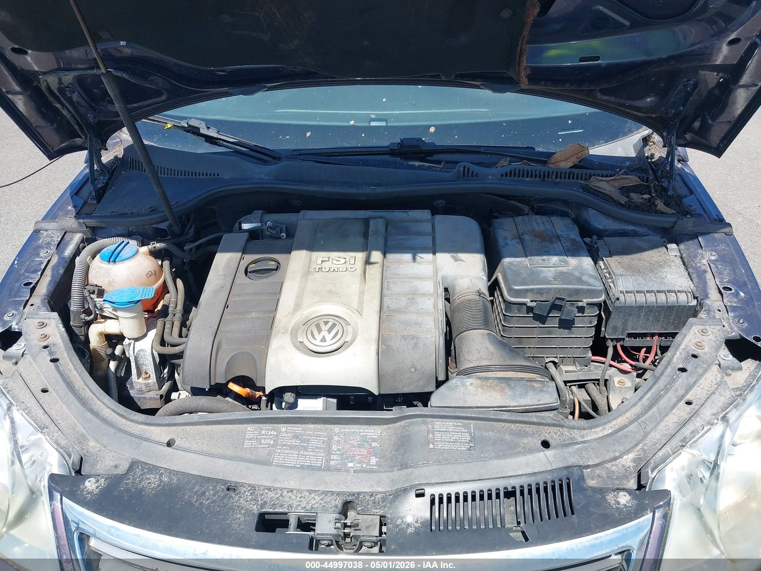 2007 Volkswagen Eos 2.0t Черный vin: WVWFA71F77V004594