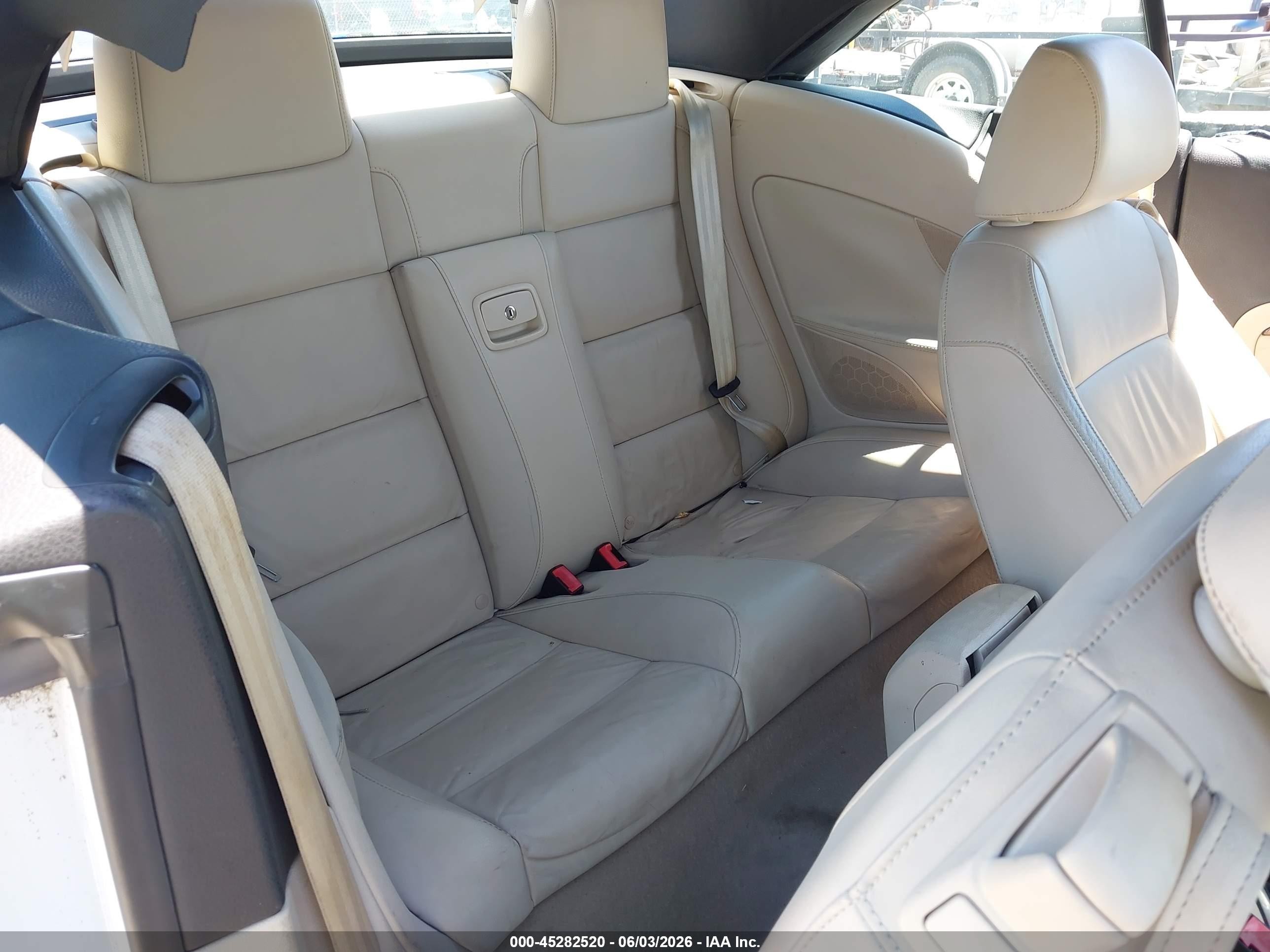 2007 Volkswagen Eos 2.0t White vin: WVWFA71F77V051950